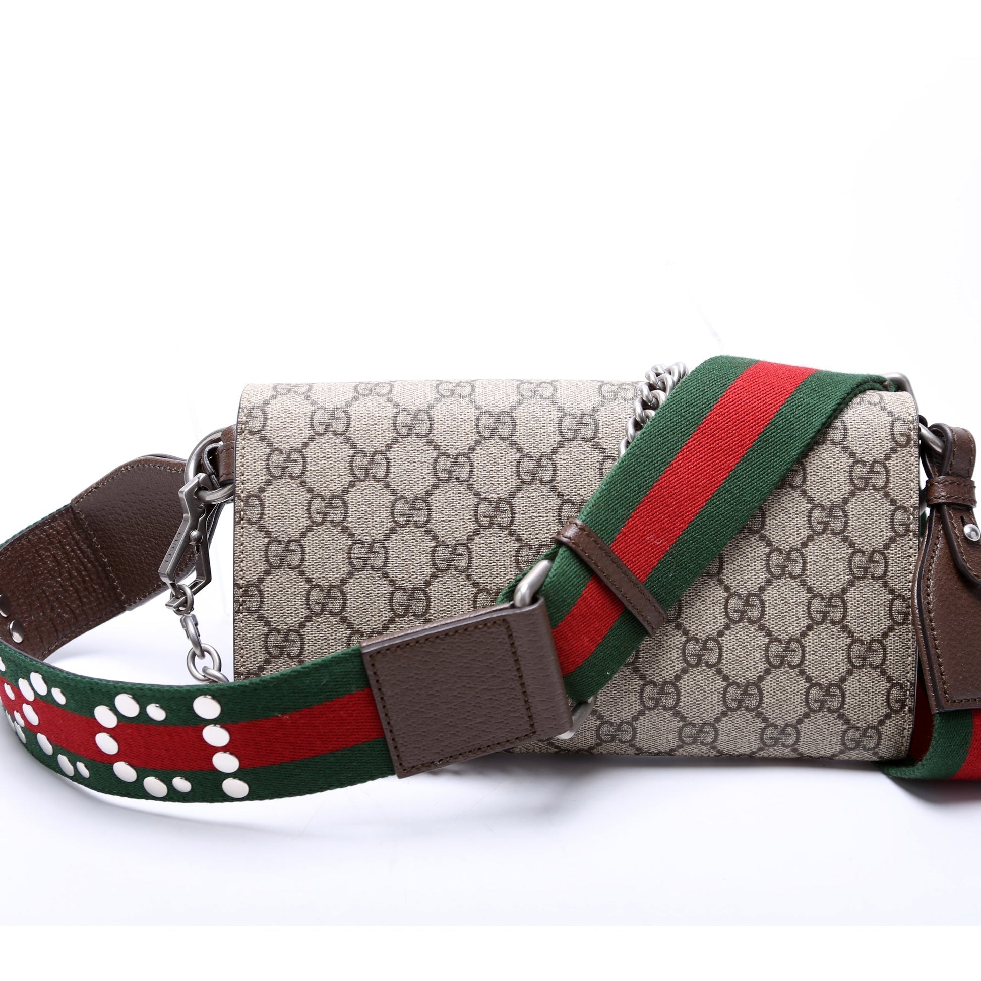 Gucci 731782 Dionysus GG Supreme East-West Small Shoulder Bag