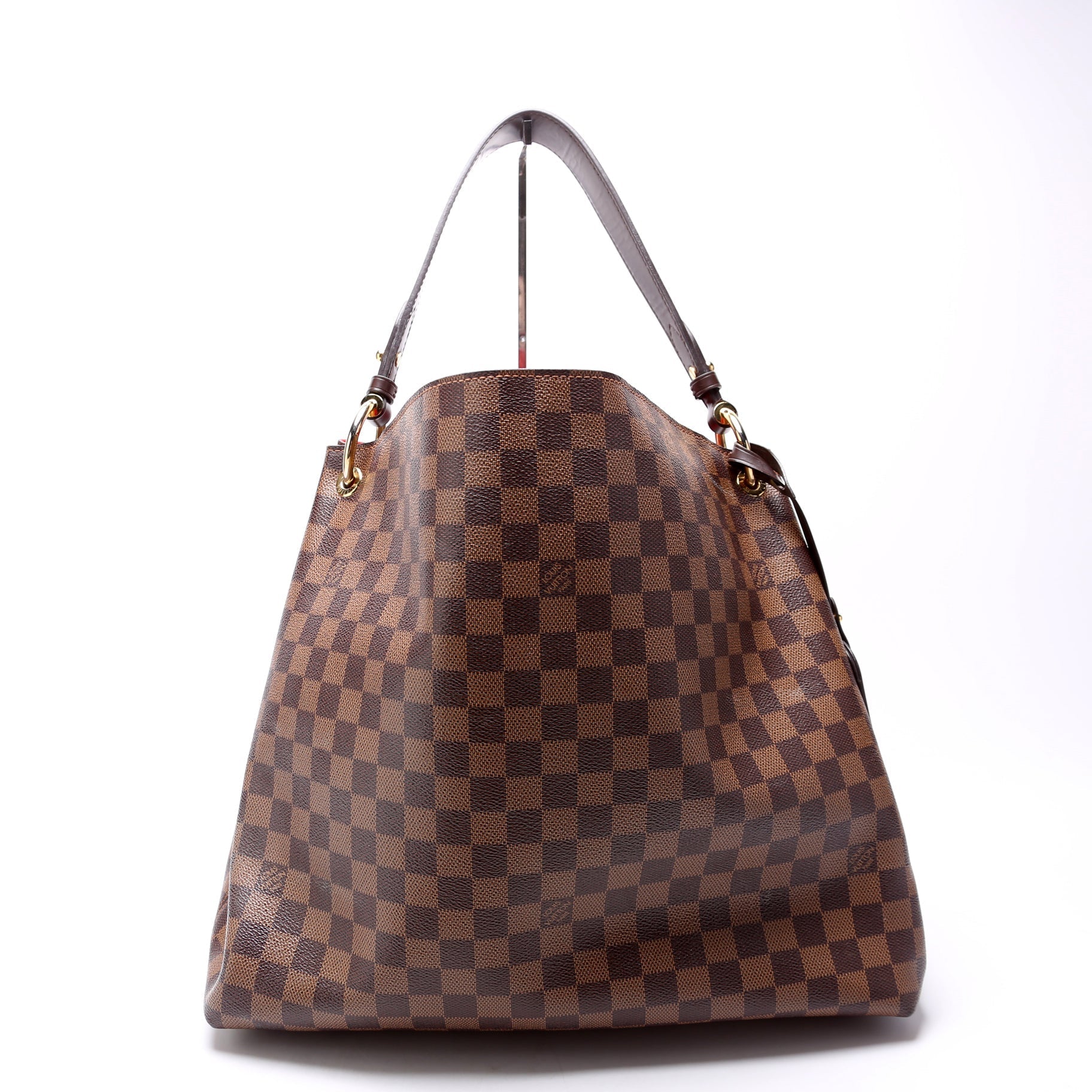 Louis Vuitton Graceful MM Damier Ebene Red