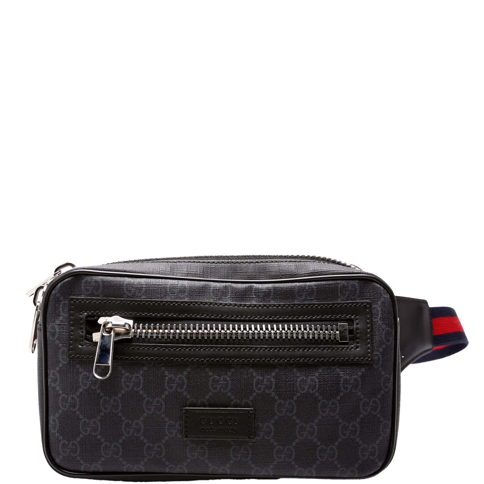 Gucci 474293 Soft GG Supreme Belt Black Bag
