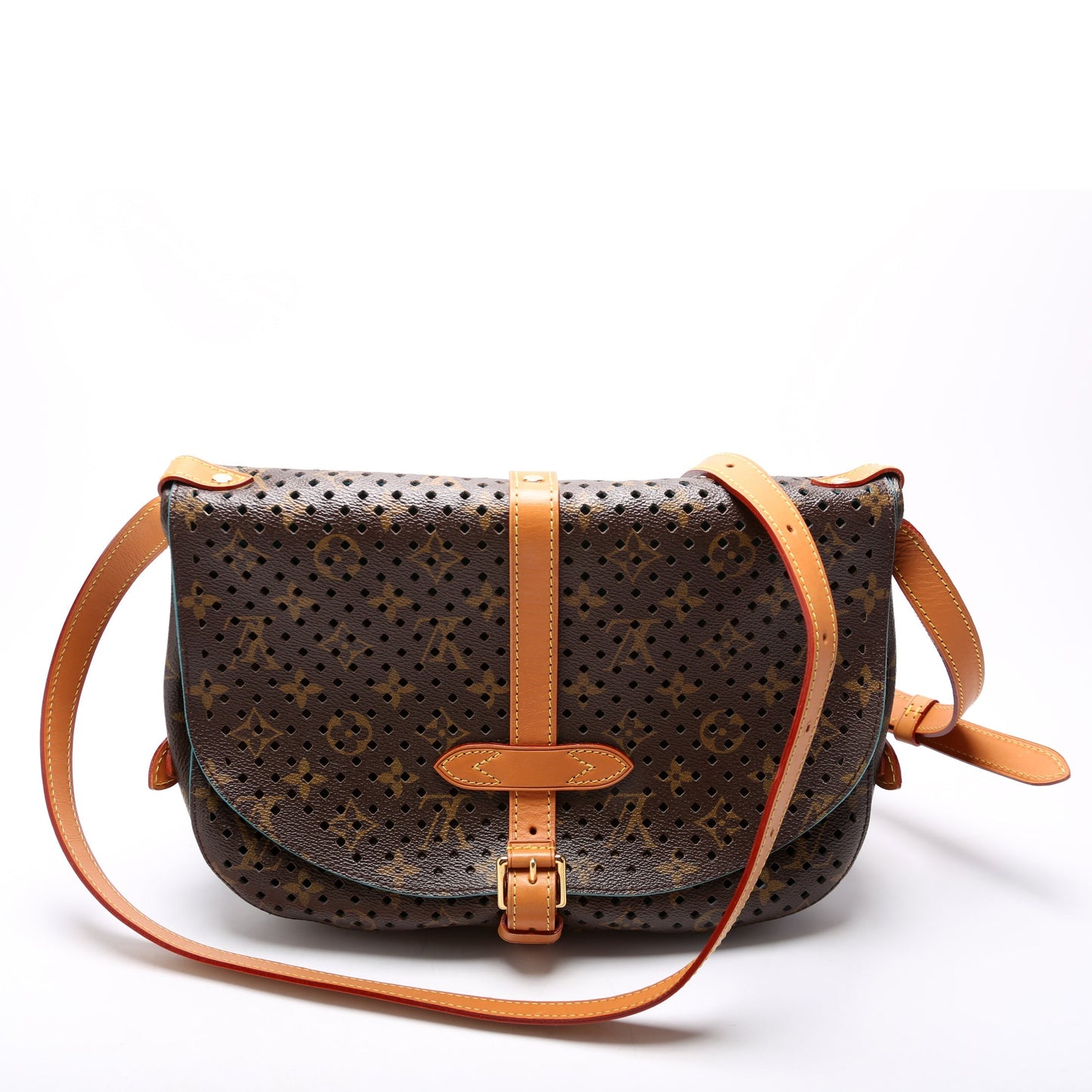 Louis Vuitton SC Flore Saumur Monogram Teal