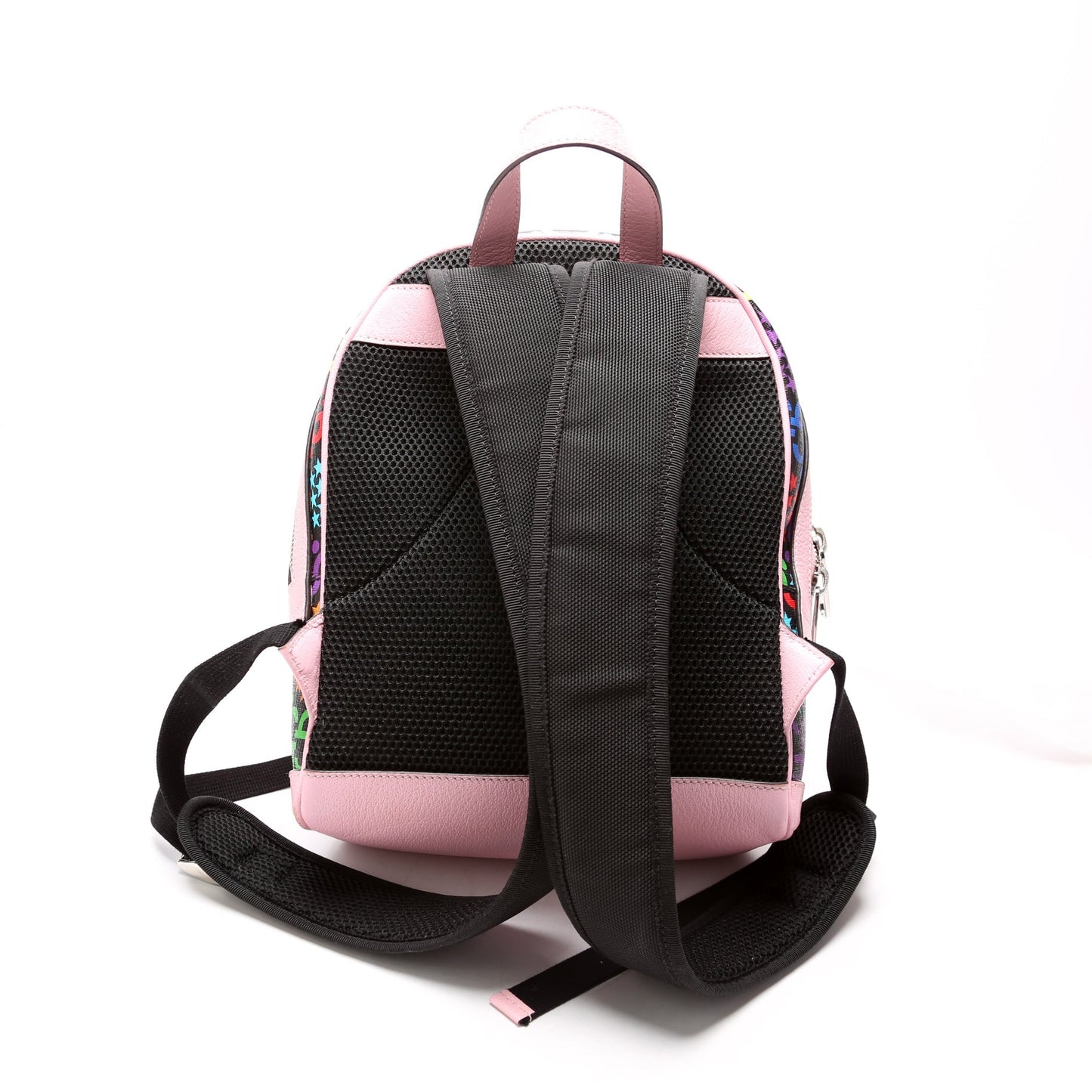 Gucci 601296 Psychedelic GG Backpack Pink Bag
