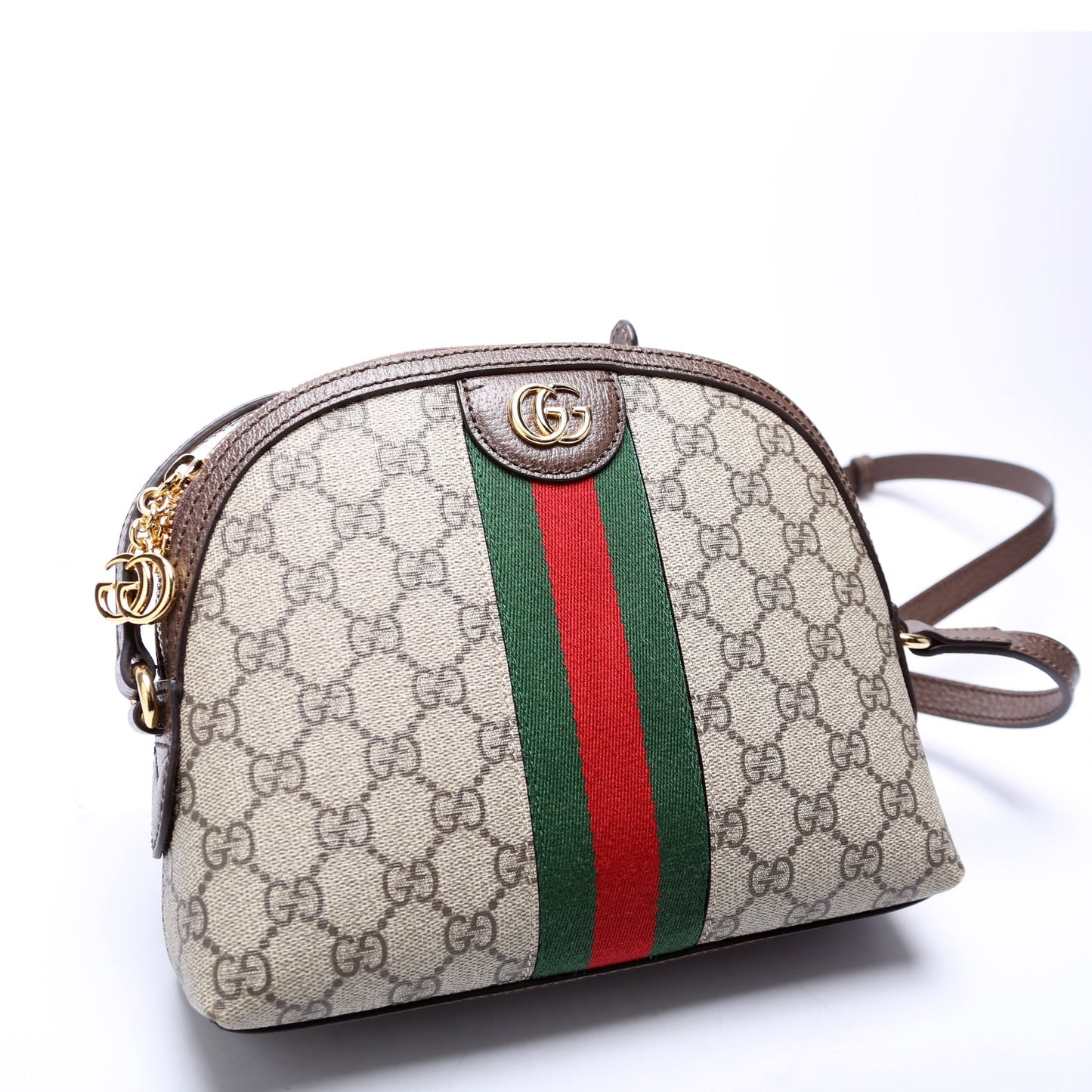 Gucci 499621 Ophidia GG Small Crossbody Brown Bag