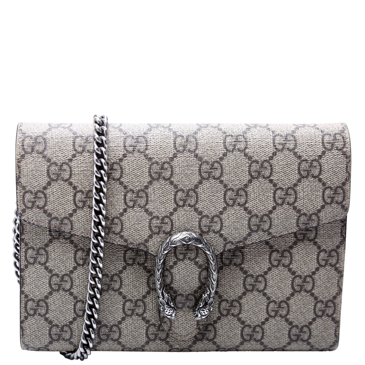 Gucci 401231 Dionysus Mini Wallet Beige Bag