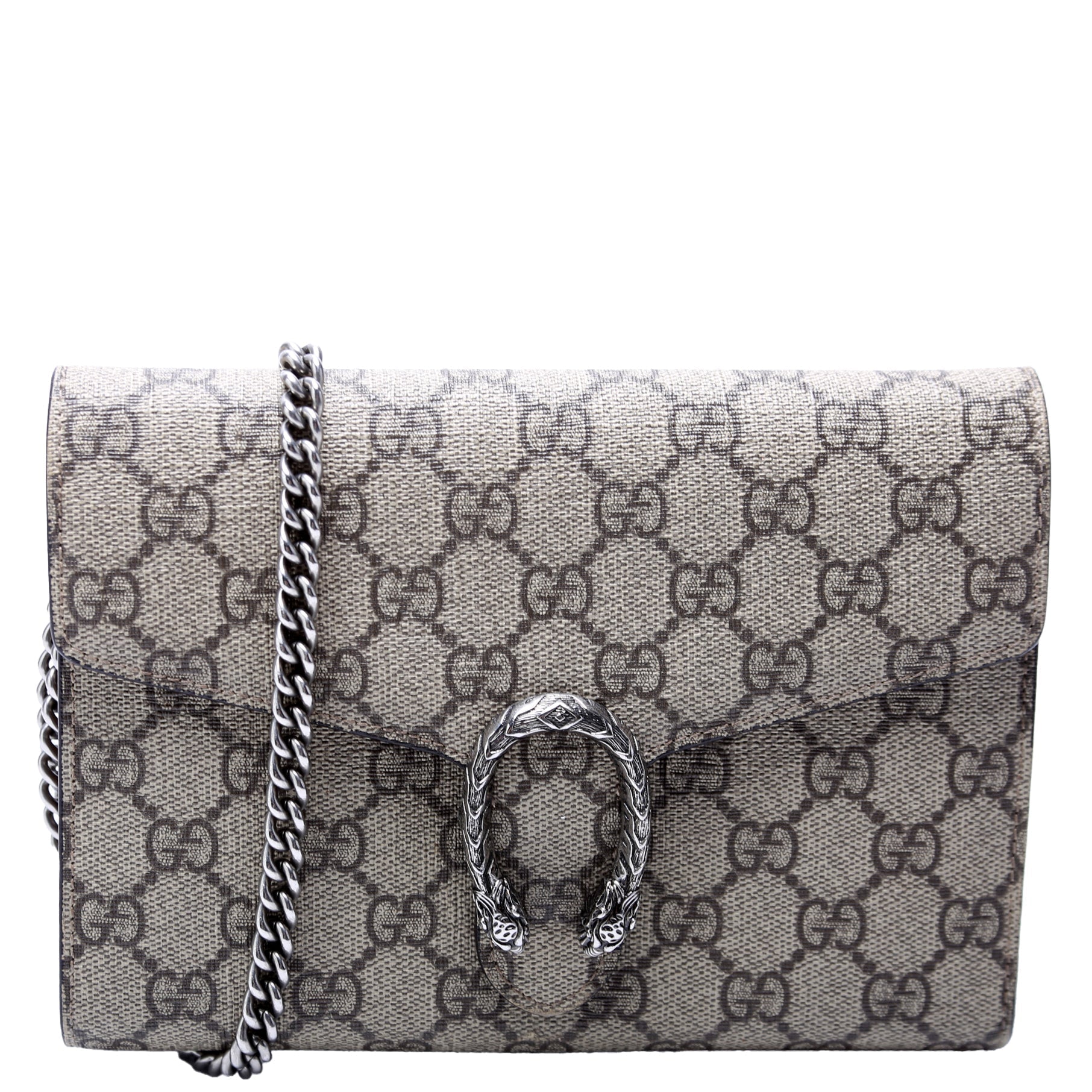 Gucci 401231 Dionysus Mini Wallet Beige Bag