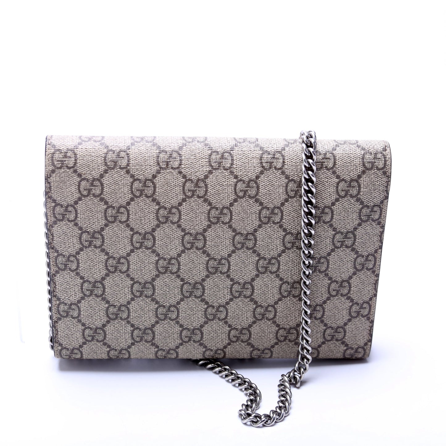 Gucci 401231 Dionysus Mini Wallet Beige Bag