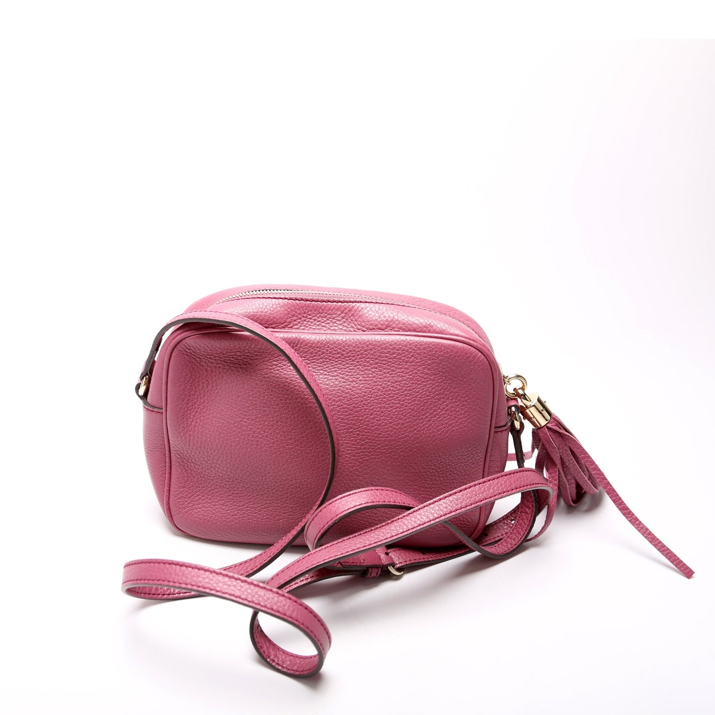 Gucci 308364 Soho Disco Crossbody Berry Bag