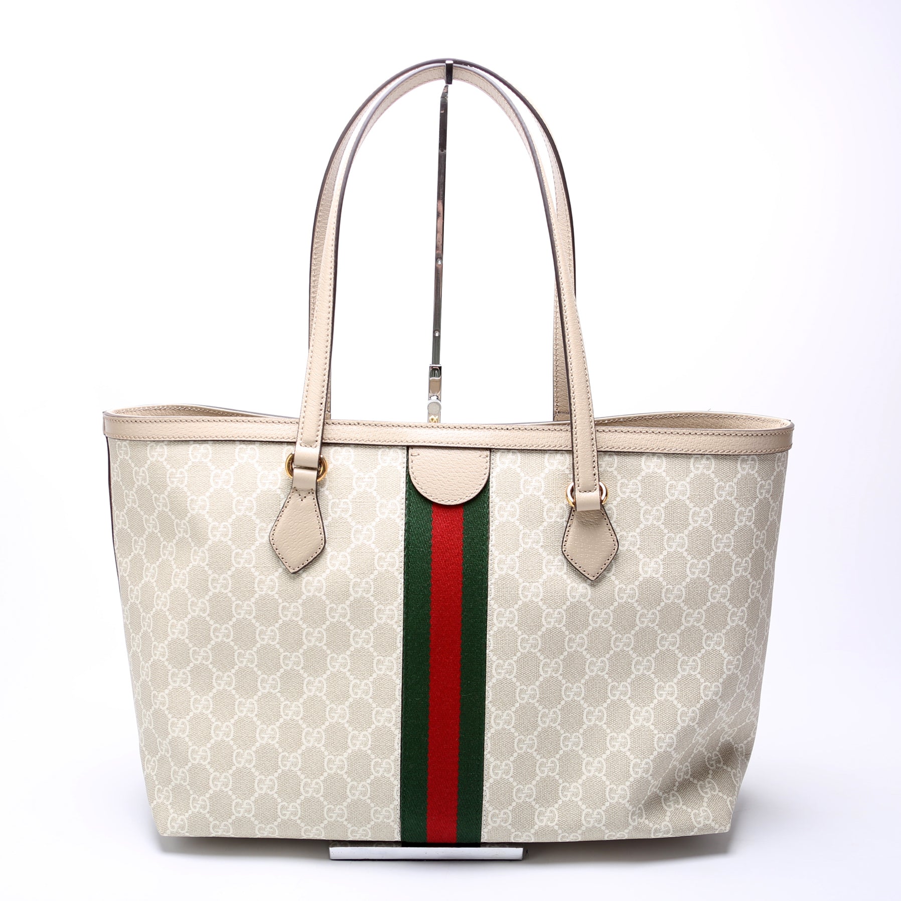 Gucci 631685 Ophidia Tote Cream Bag