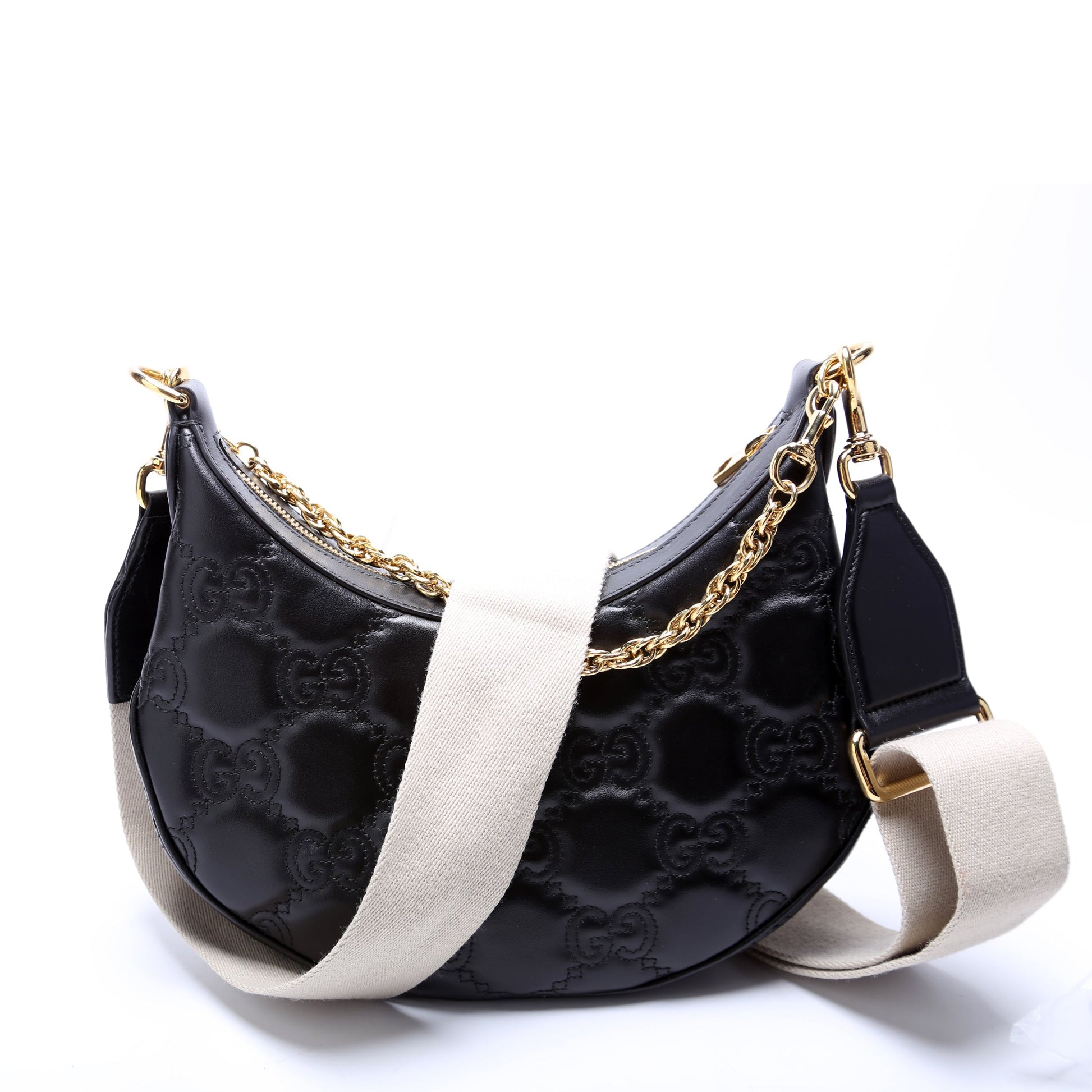 Gucci 739709 Matelasse Small Black Bag