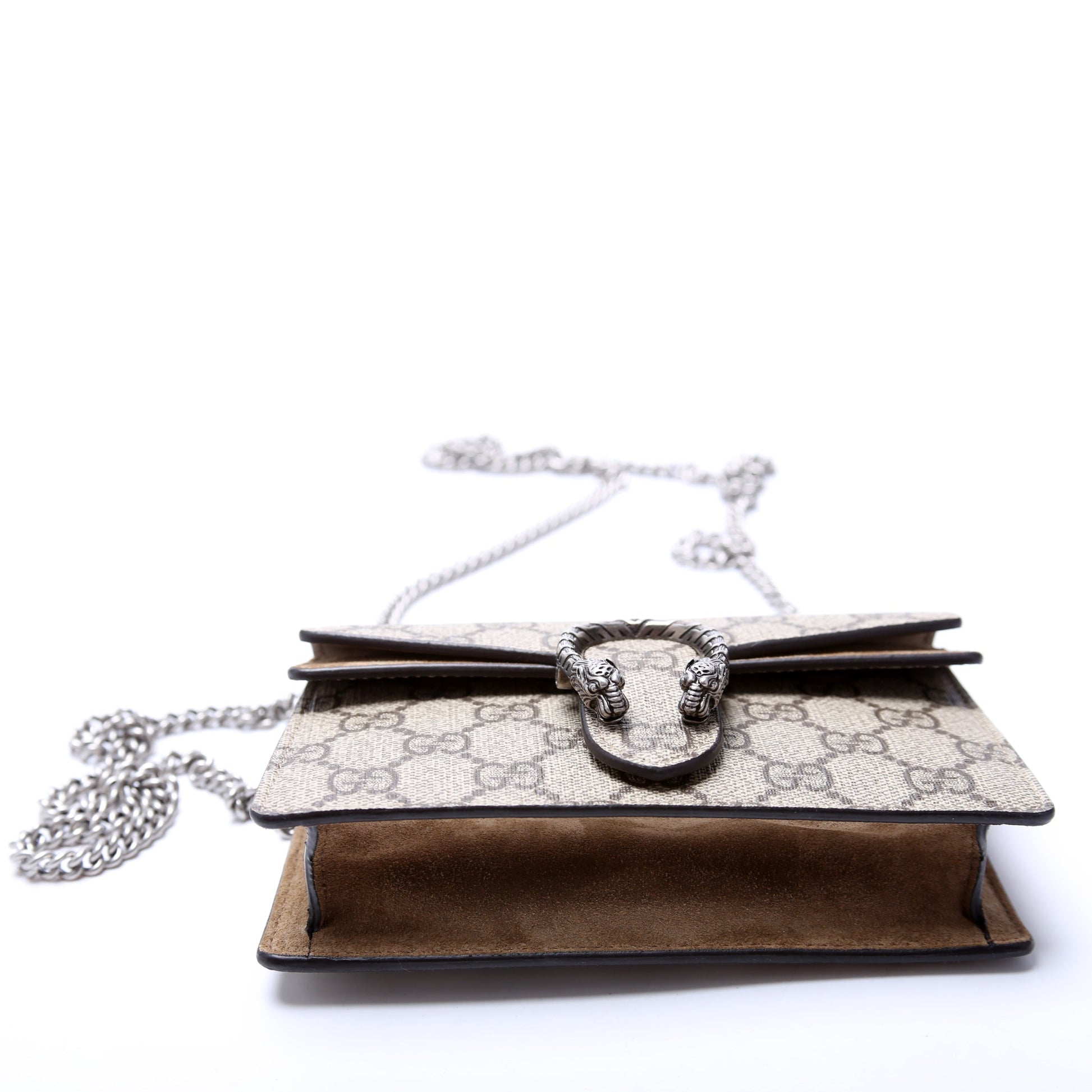 Gucci 476432 Dionysus GG Supreme Mini Brown Bag