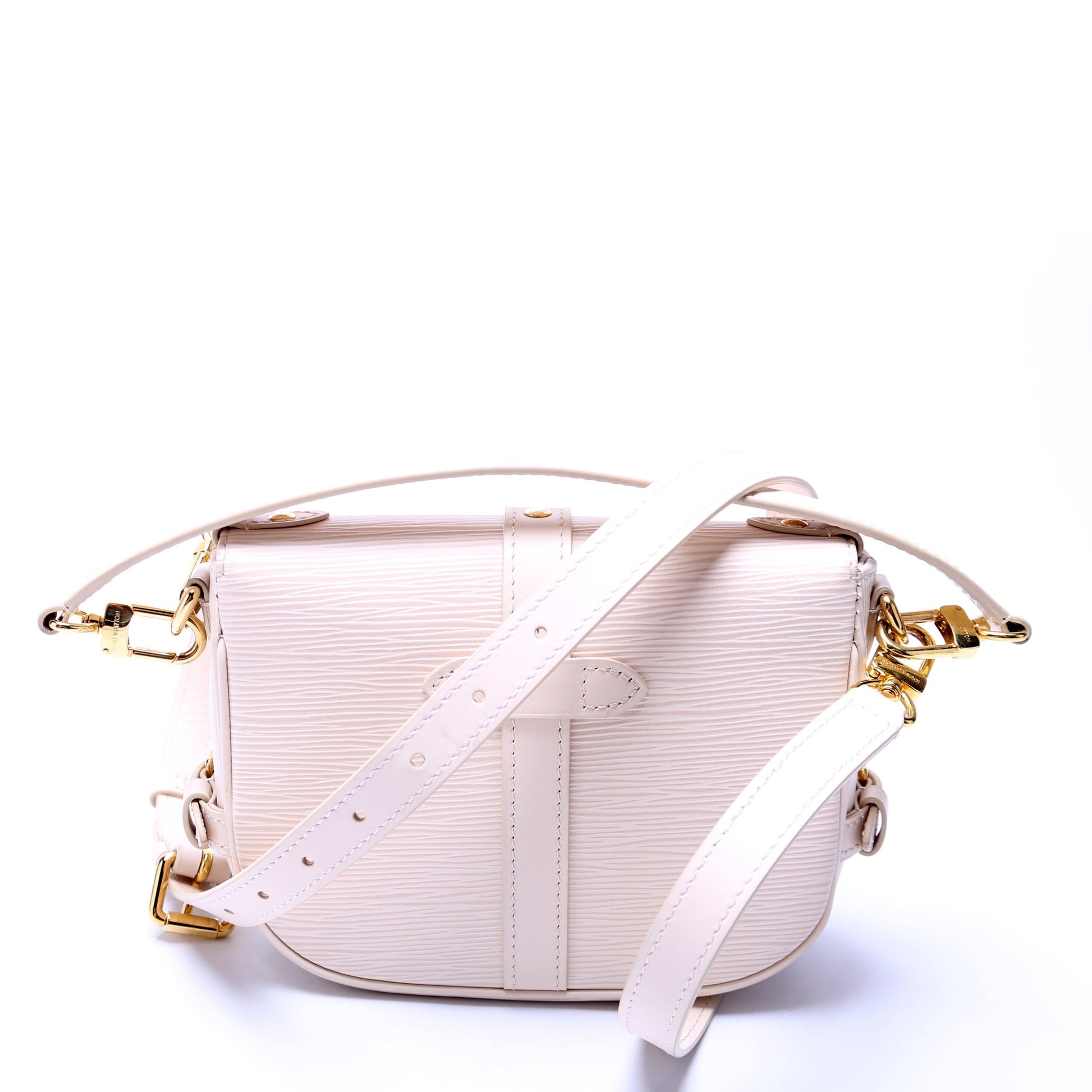 Louis Vuitton Saumur BB Softer Epi White
