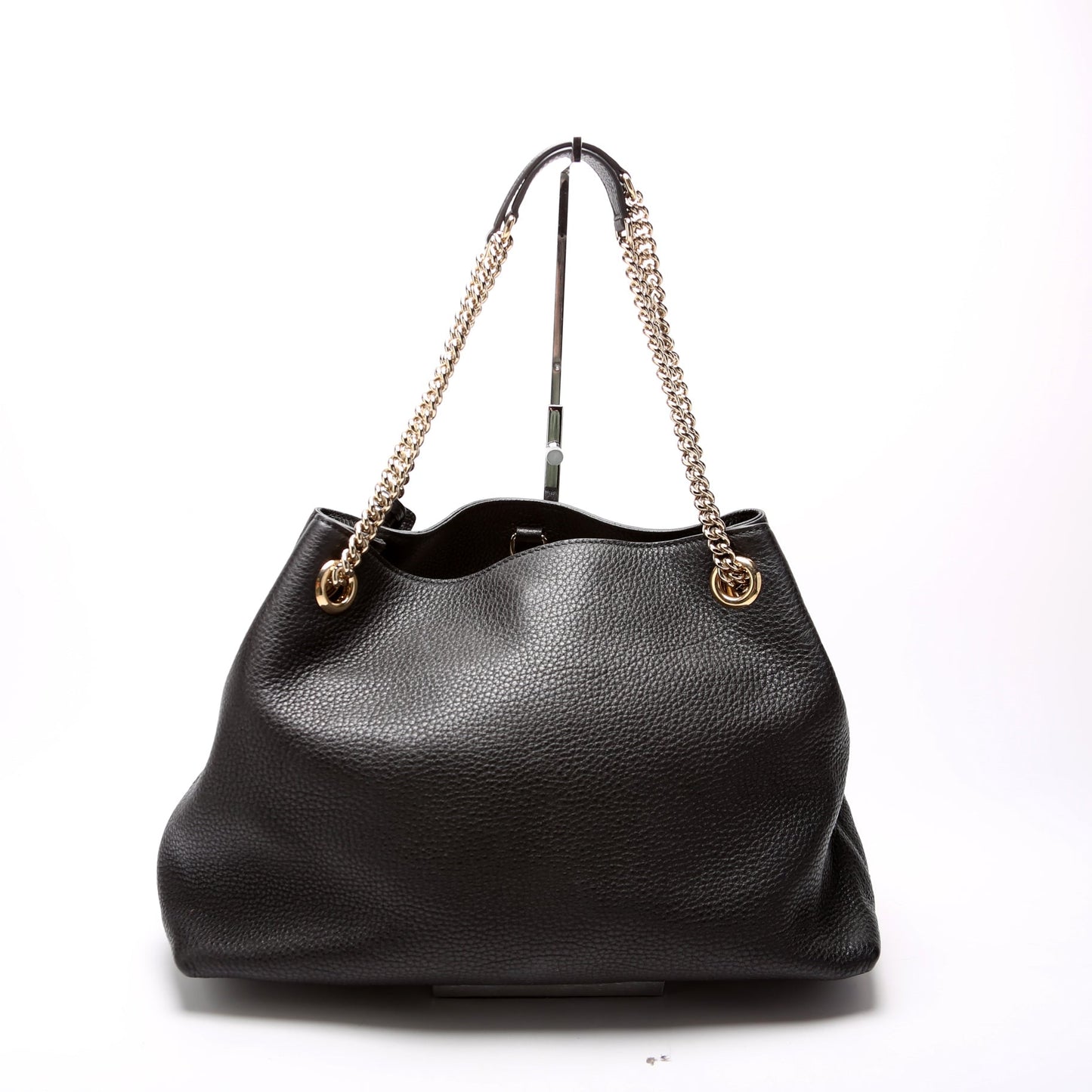 Gucci 536196 Soho Chain Tote Newer Black Bag