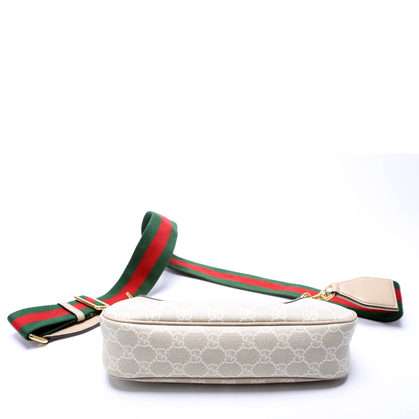 Gucci 735132 GG Supreme Small HandBeige Bag