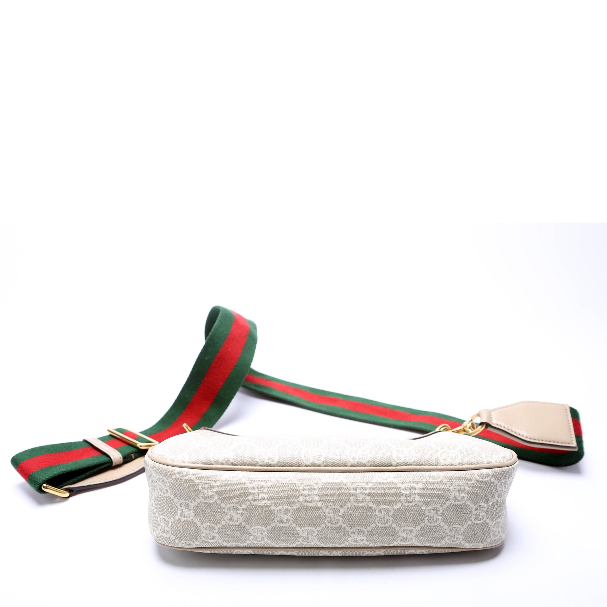 Gucci 735132 GG Supreme Small HandBeige Bag