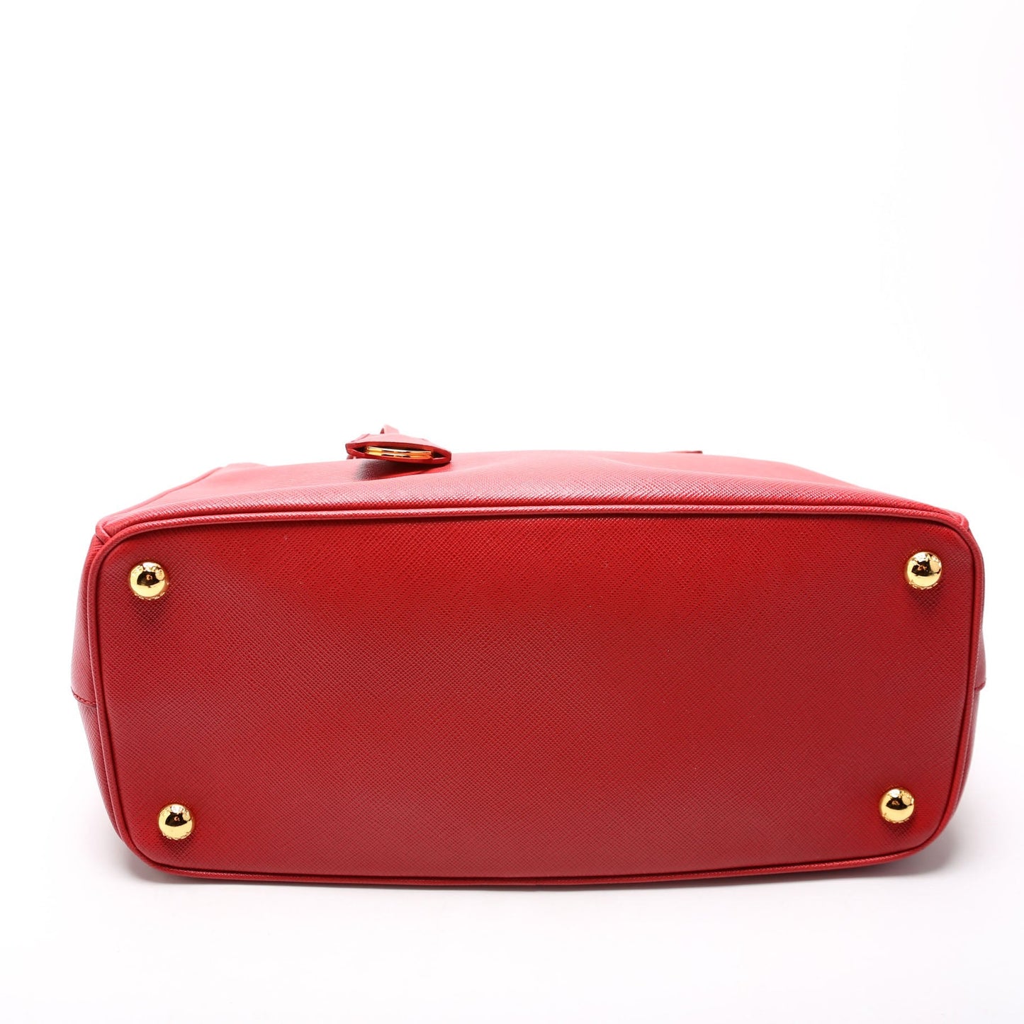 Prada Saffiano Galleria Medium Red Bag