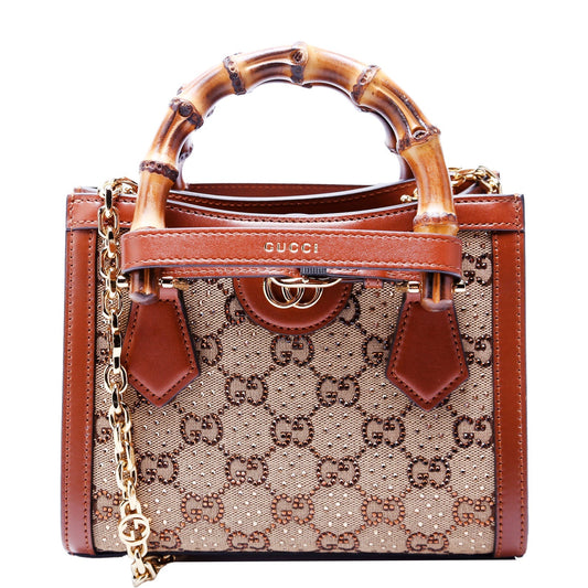 Gucci GG Crystal Mini Diana Tote Bag