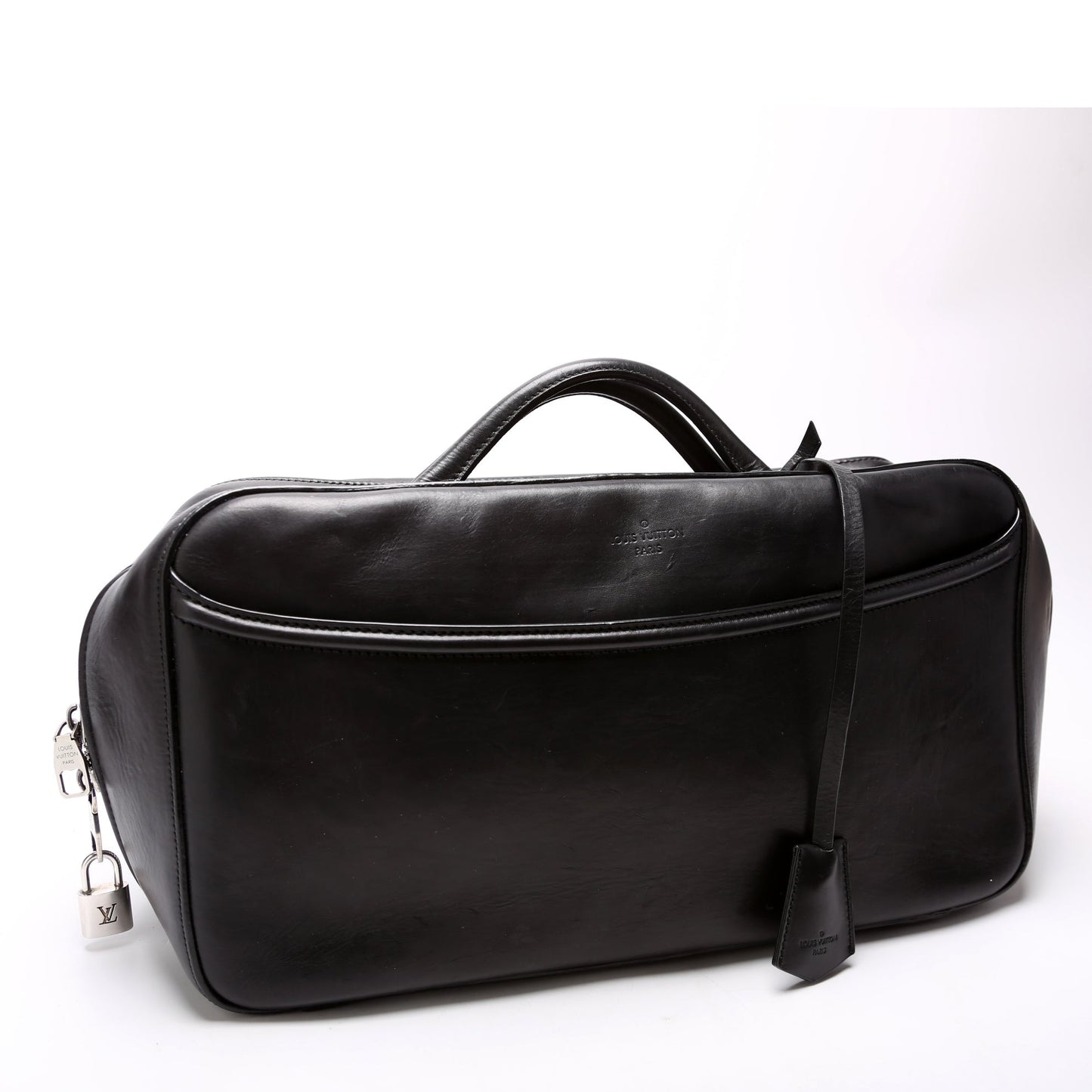 Louis Vuitton Frontier Leather Suitcase Black