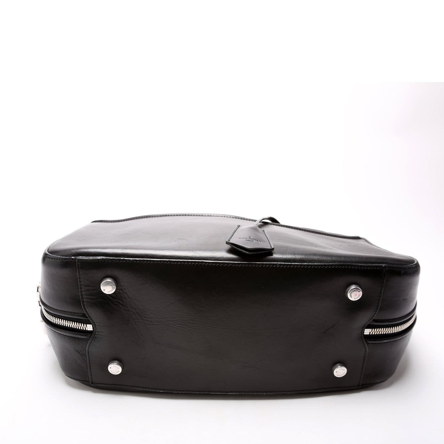 Louis Vuitton Frontier Leather Suitcase Black
