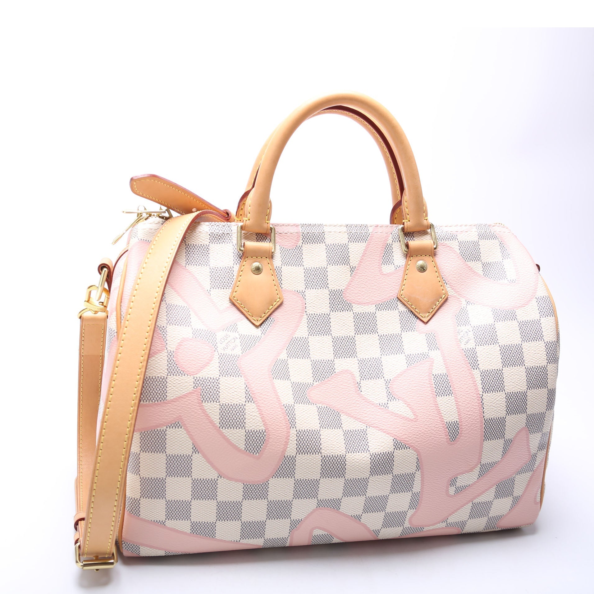 Louis Vuitton Speedy 30 with Strap Azur Tahitienne