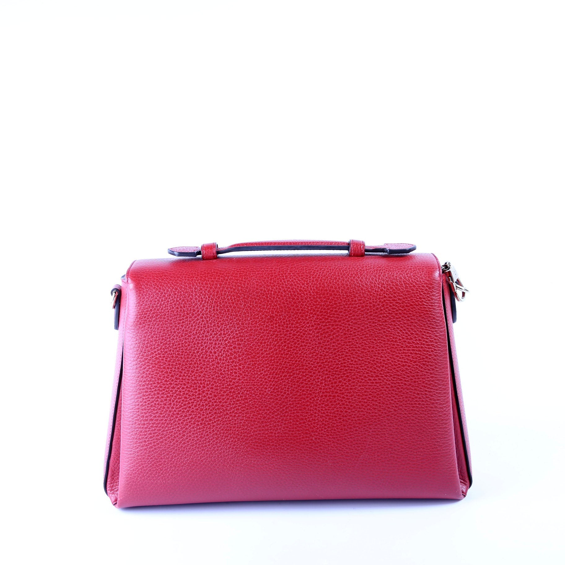 Gucci 510306 Large Interlocking GG Shoulder Red Bag