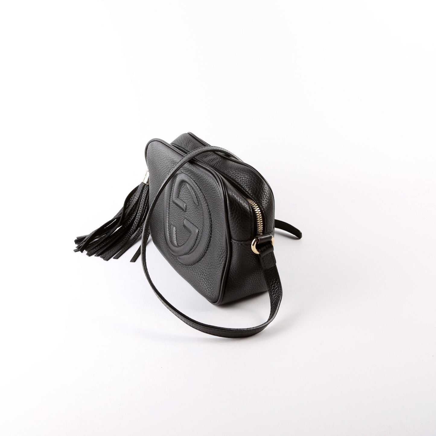 Gucci 308364 Soho Disco Crossbody Black Bag