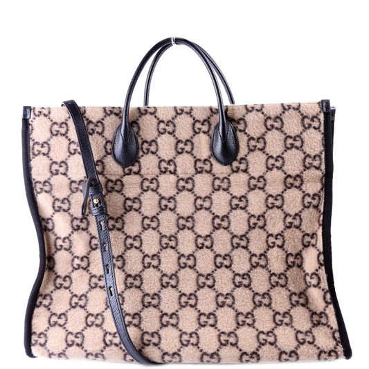 Gucci GG Wool Tote Bag