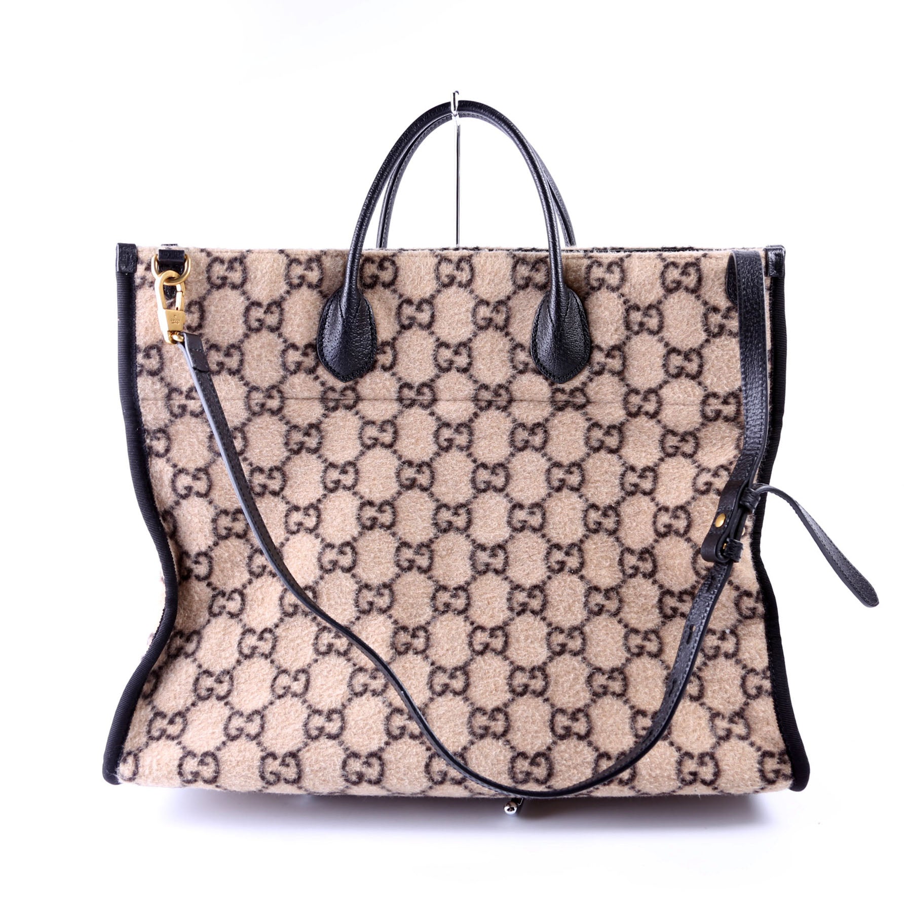 Gucci GG Wool Tote Bag