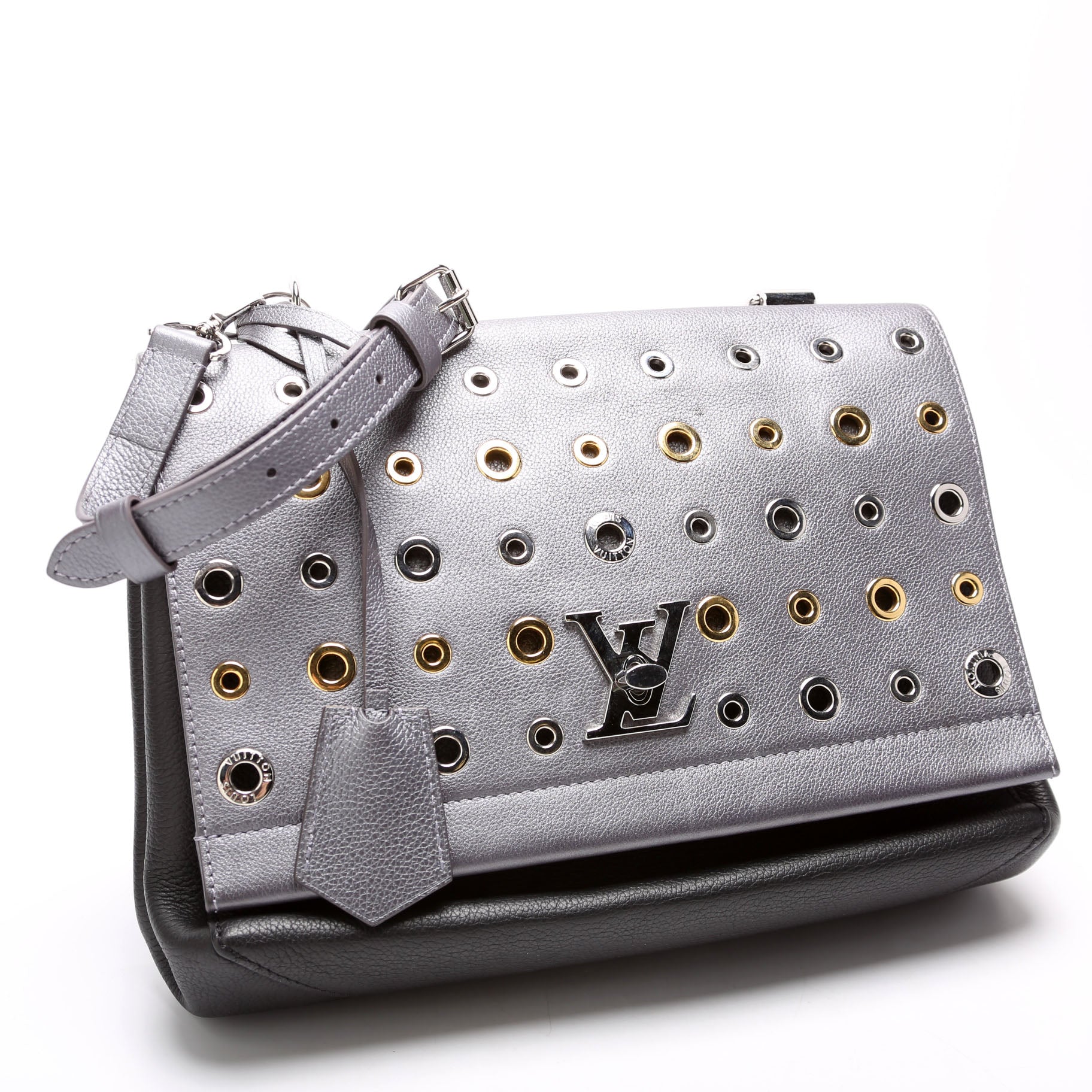 Louis Vuitton Lockme II Eyelet Black/Sier