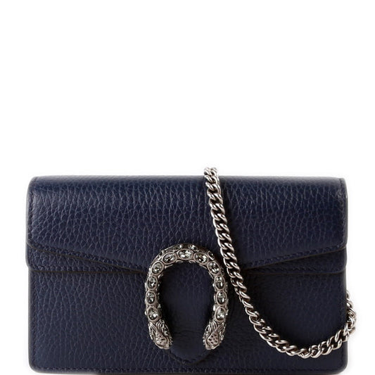 Gucci 476432 Dionysus Leather Super Mini Bag