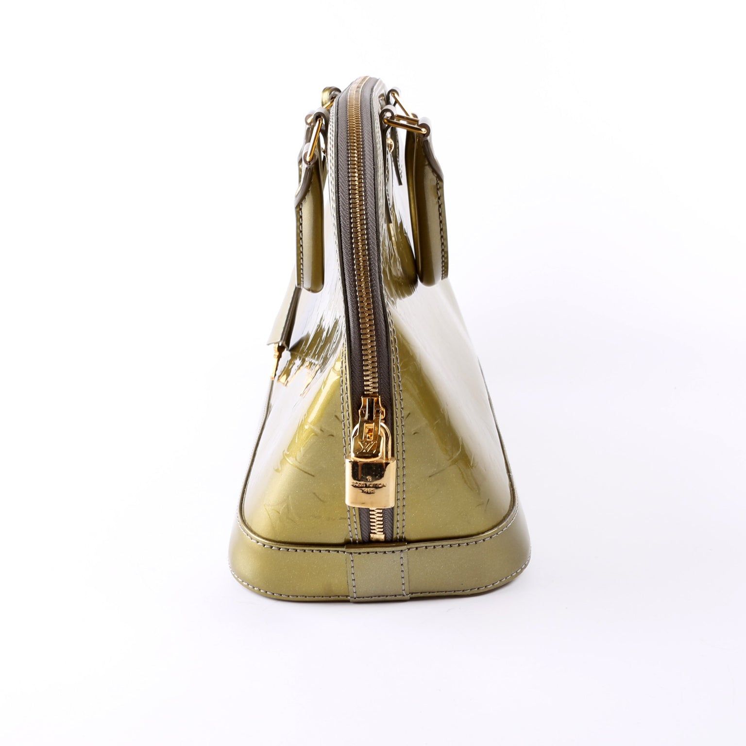 Louis Vuitton Alma PM Vernis Green