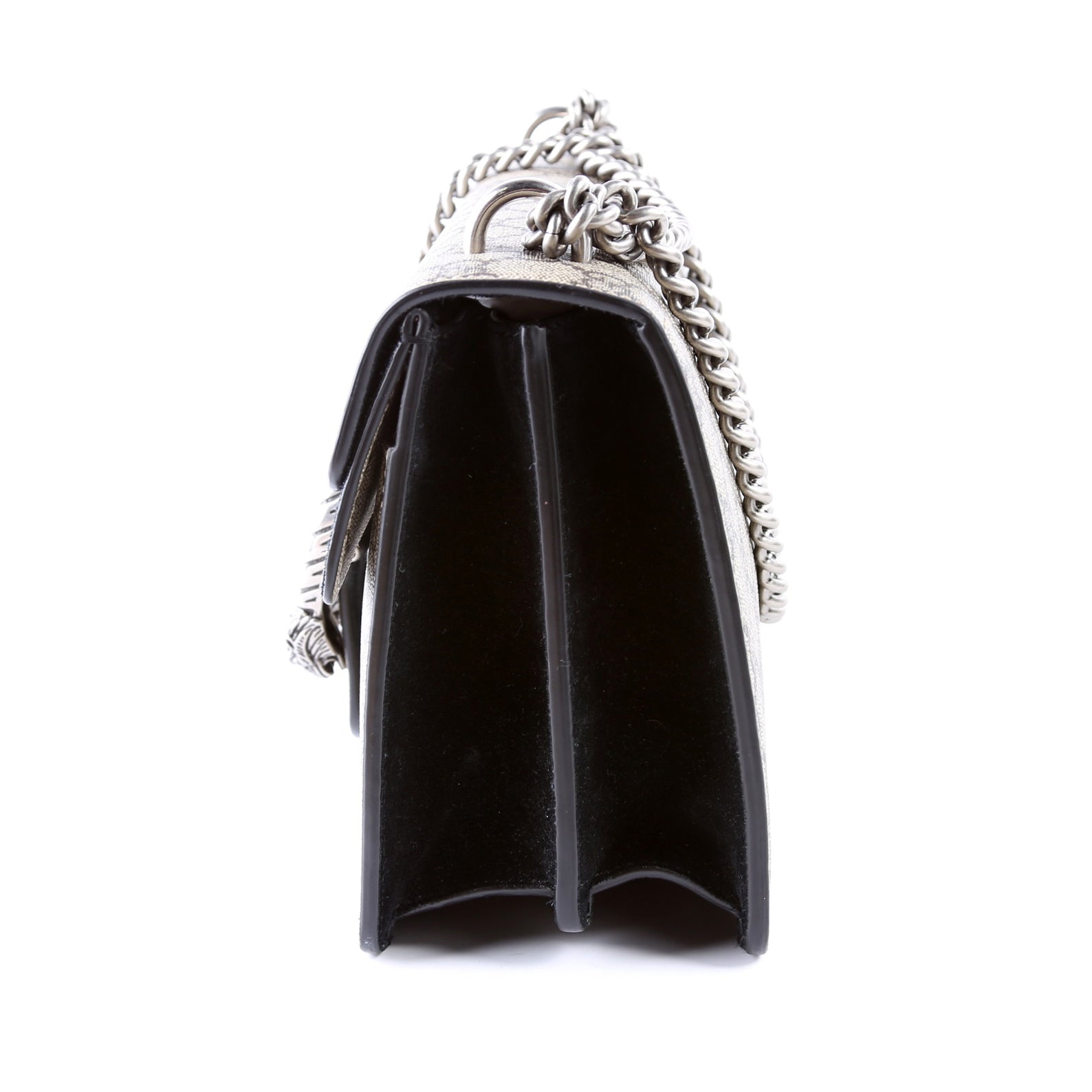 Gucci 400249 Dionysus GG Shoulder Small Black Bag