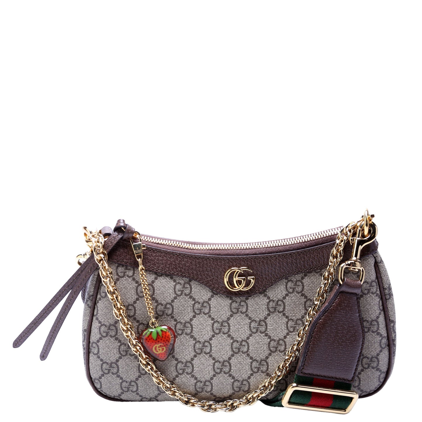 Gucci 735132 GG Supreme Ophidia Charm Small Bag