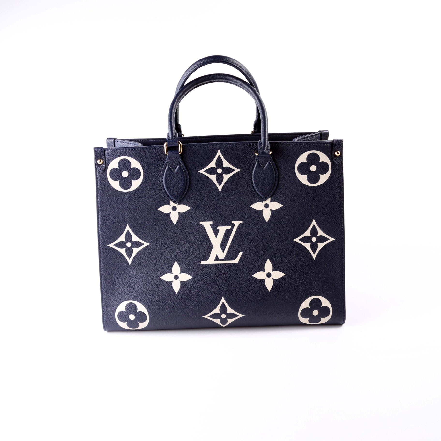 Louis Vuitton ONTHEGO MM Bicolor Empreinte Navy