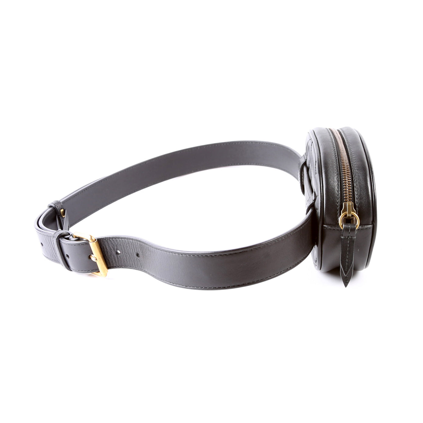 Gucci 476434 Marmont Belt 95/38 Black Bag