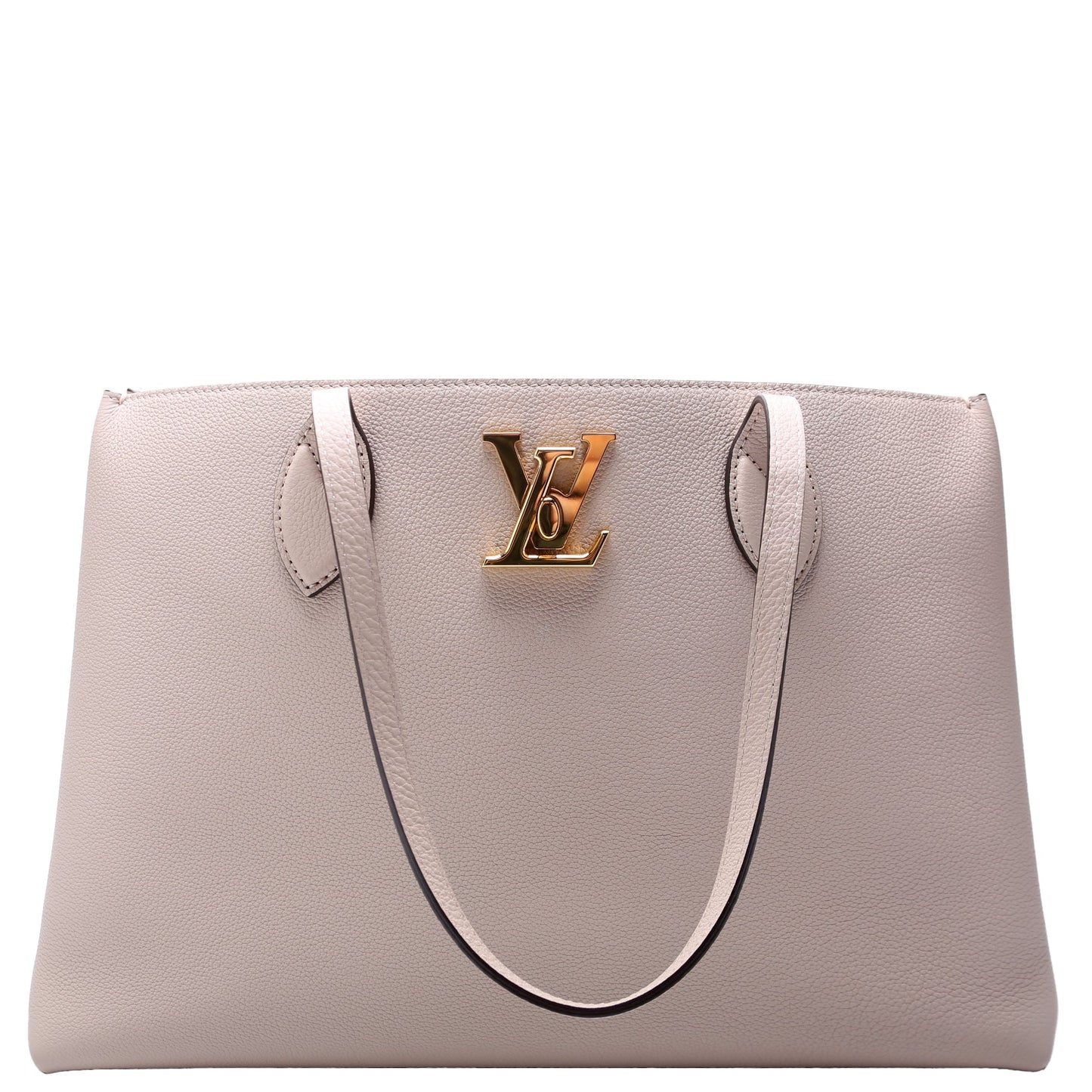 Louis Vuitton Lockme Shopper Calfskin Beige