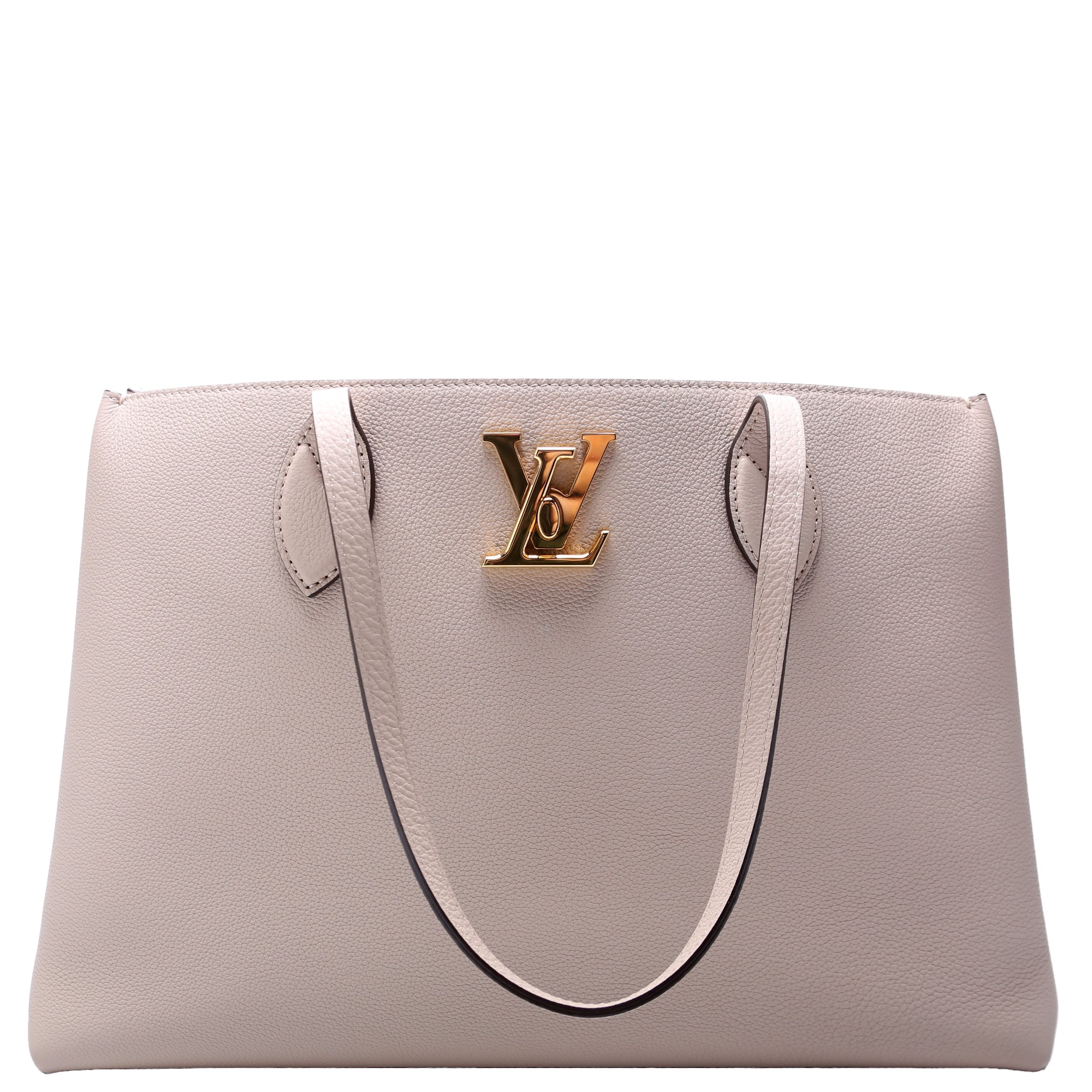 Louis Vuitton Lockme Shopper Calfskin Beige