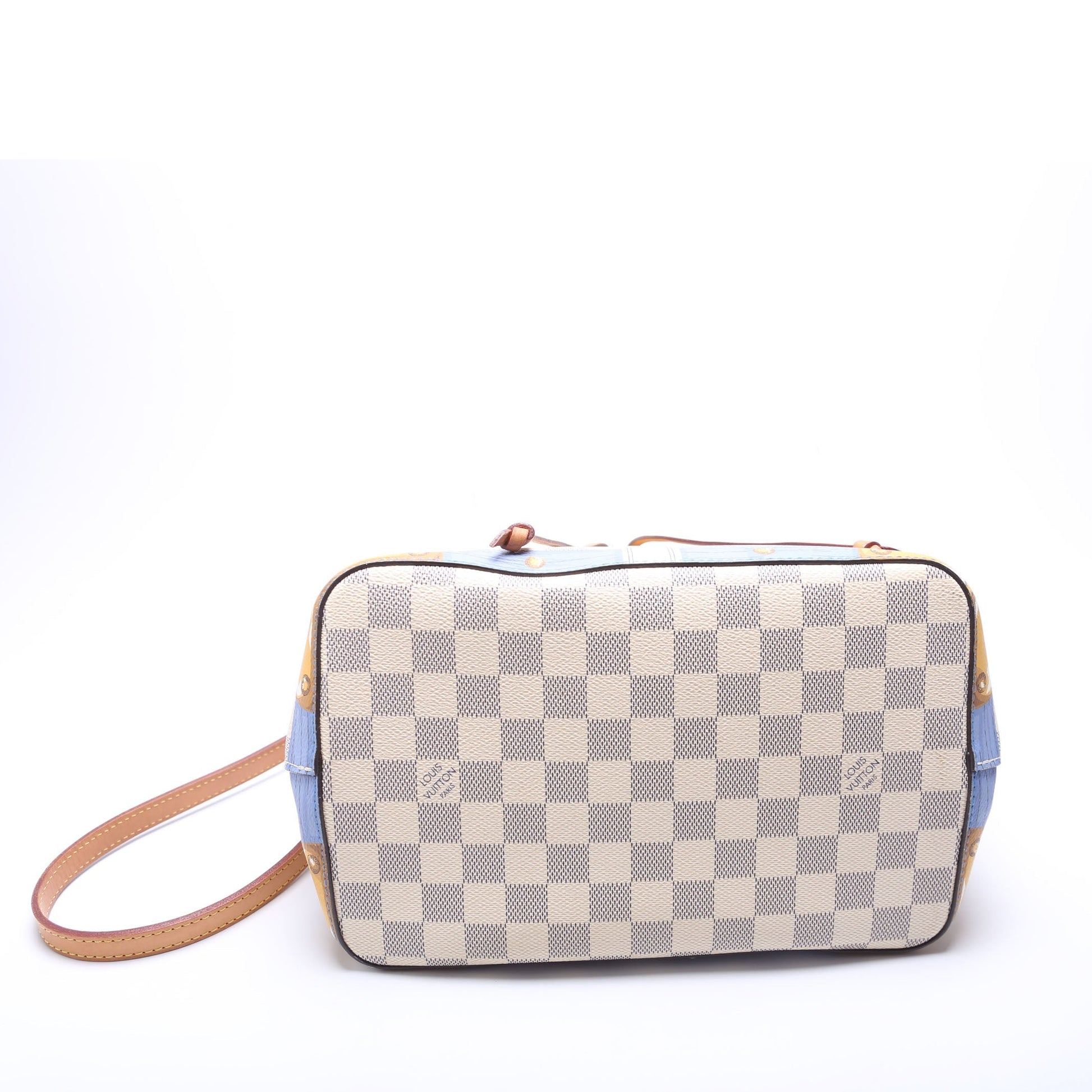 Luxury Women's Handbag | Louis Vuitton Neonoe Summer Trunks Damier Azur