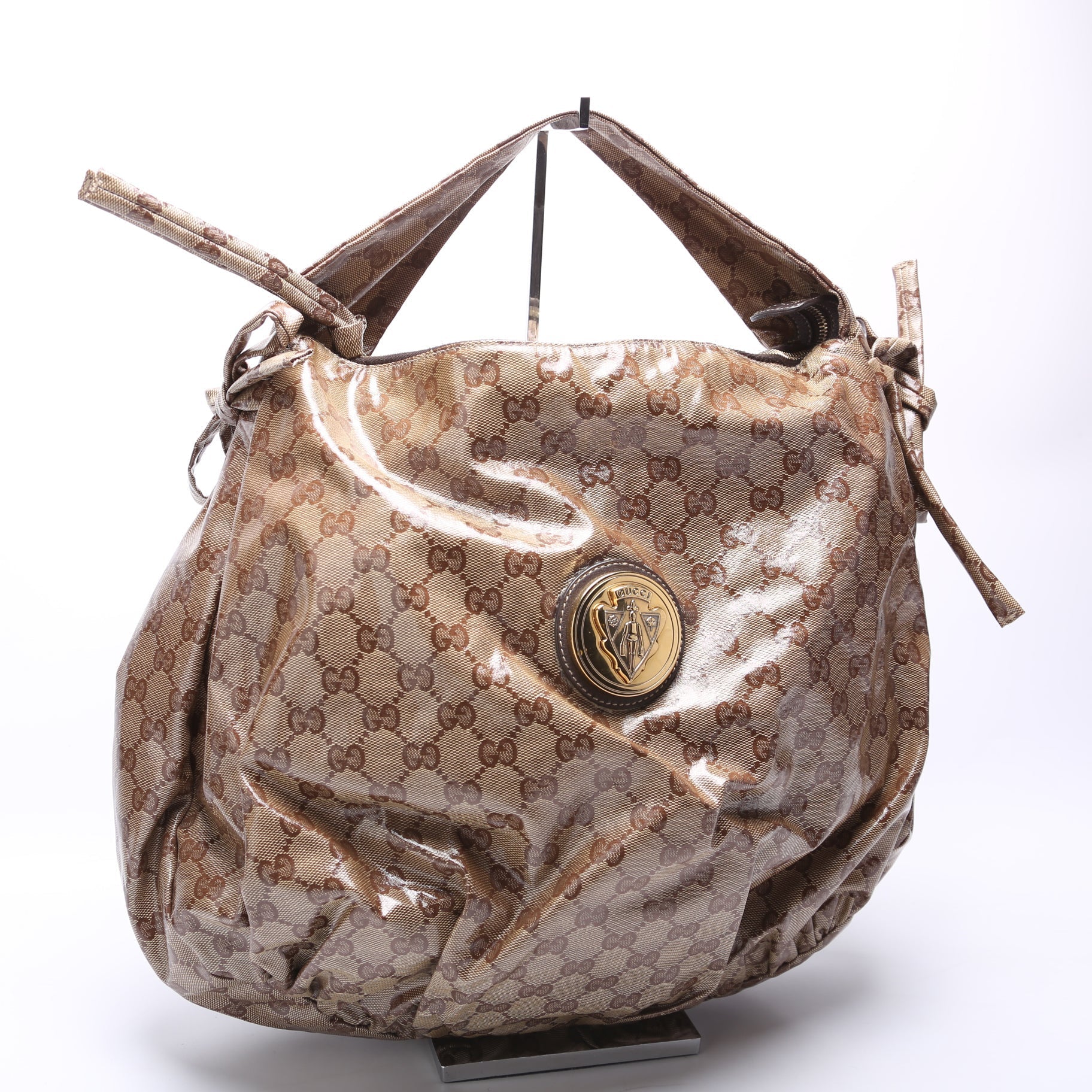 Gucci 211844 GG Crystal Hsyteria Small Shoulder Bag
