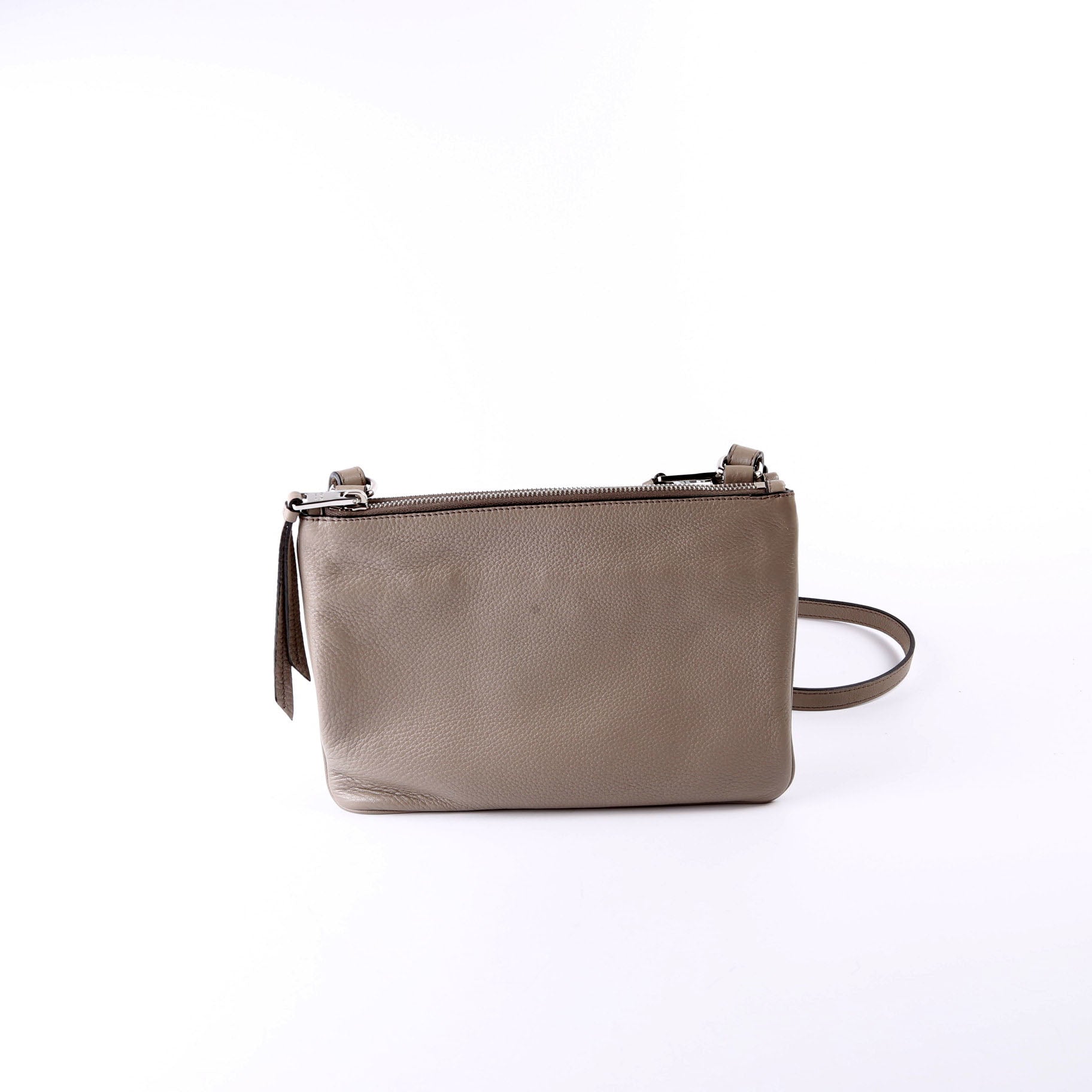 Prada 1BH046 Vitello Phenix Crossbody Bag
