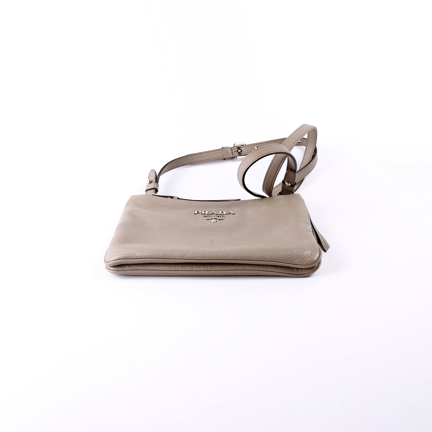 Prada 1BH046 Vitello Phenix Crossbody Bag