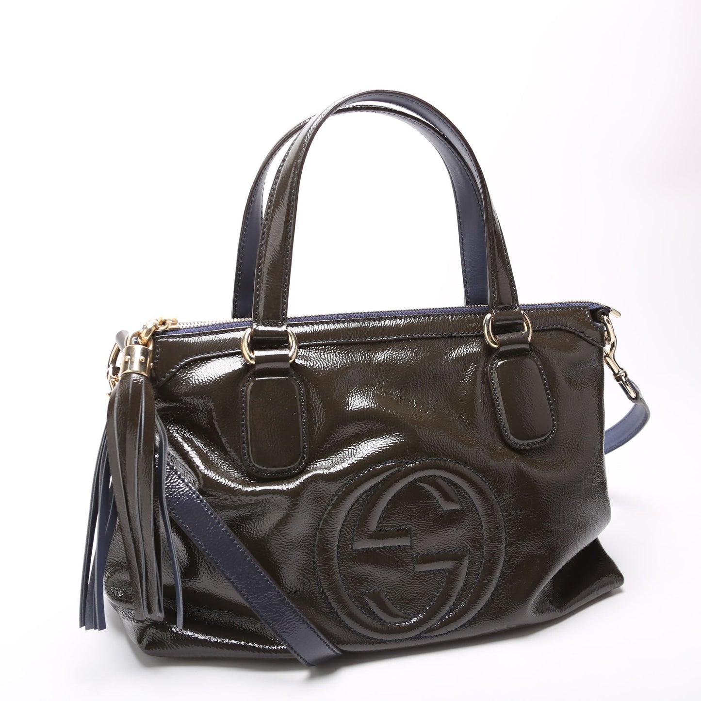 Gucci 308362 Soho Small Top Handle Brown Bag