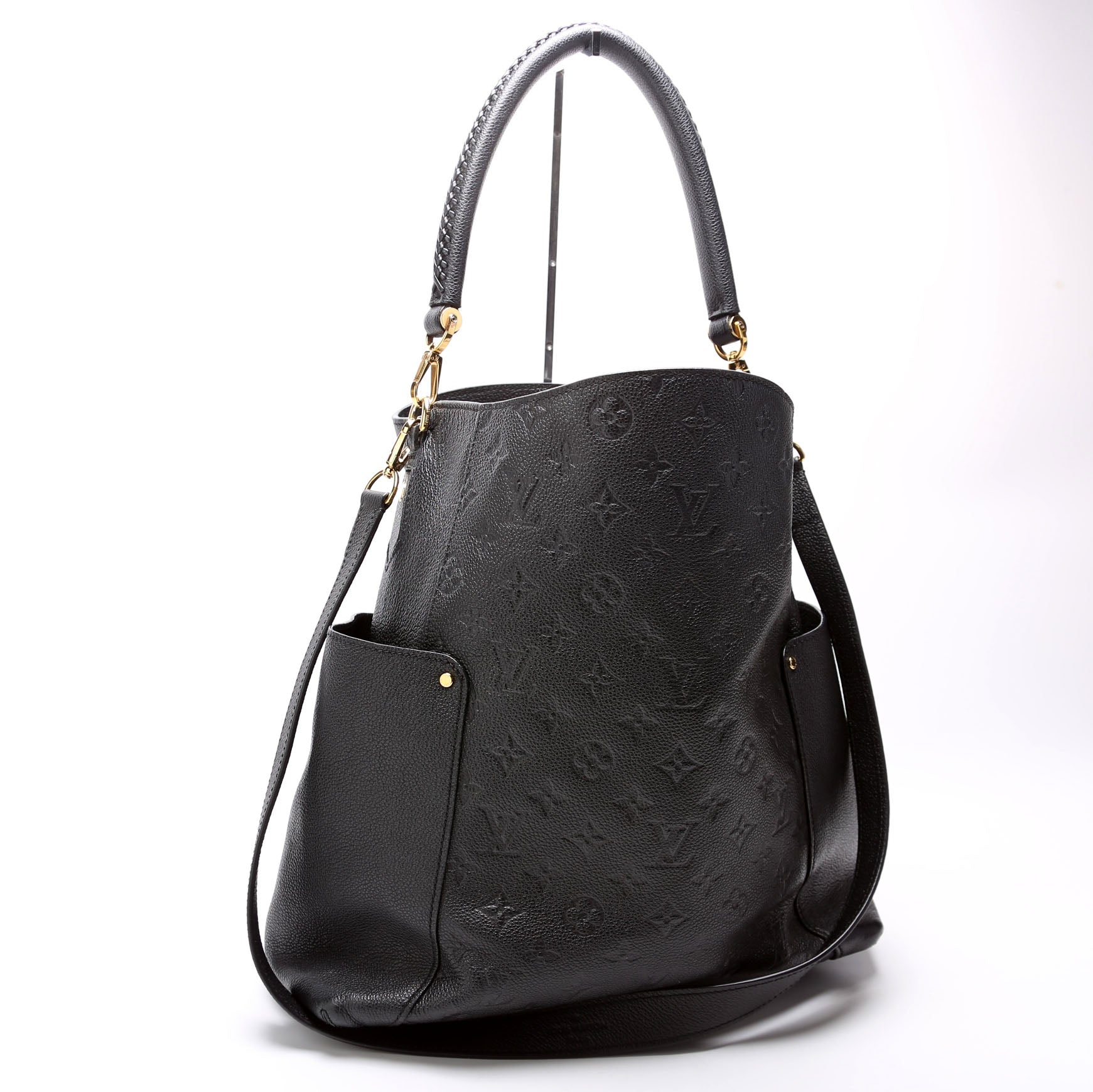 Louis Vuitton Bagatelle Hobo Empreinte Black