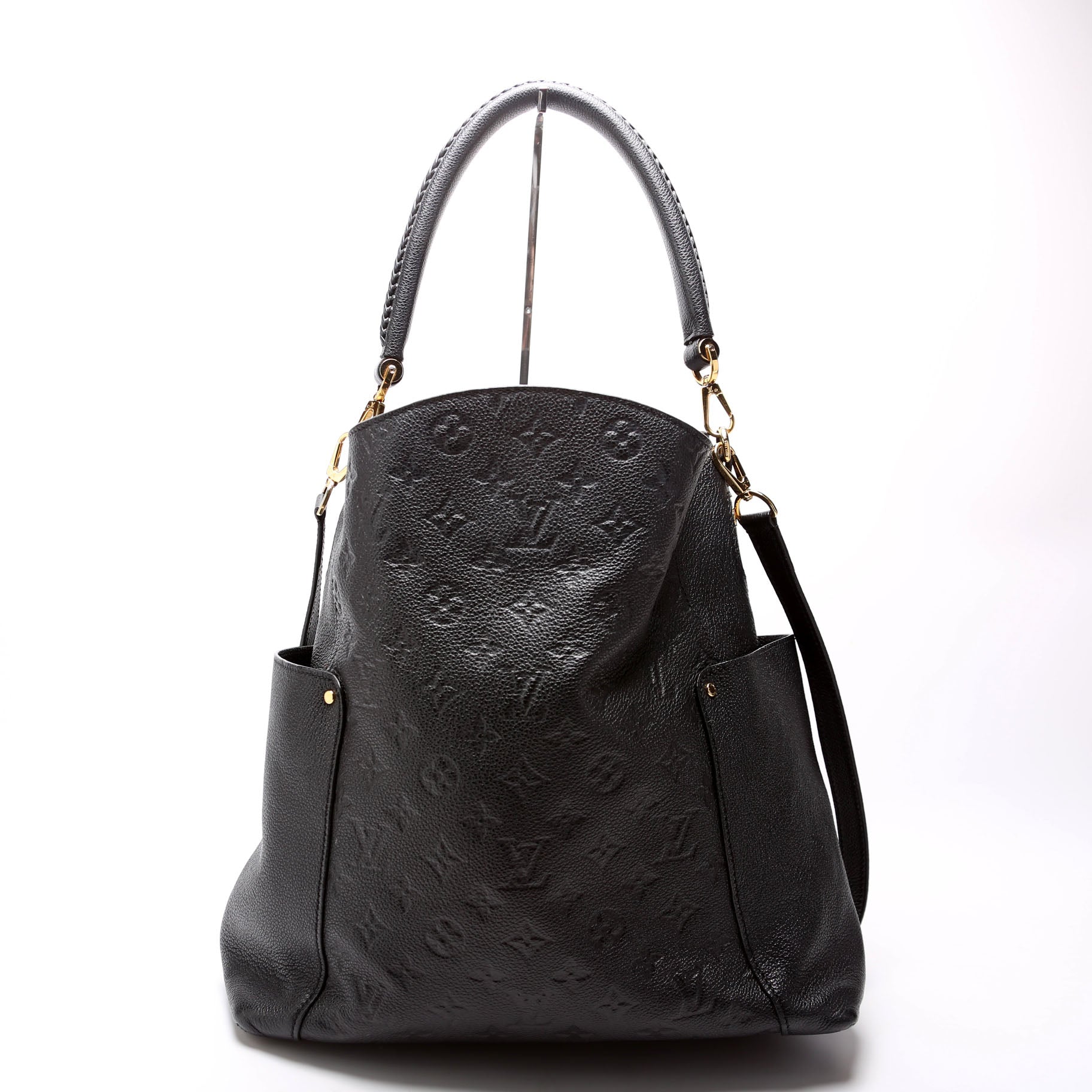 Louis Vuitton Bagatelle Hobo Empreinte Black
