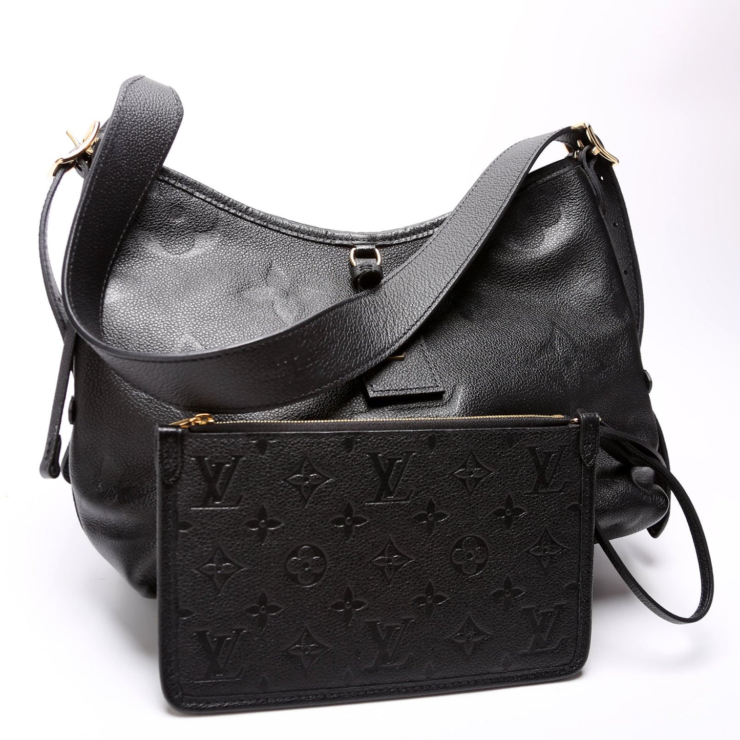 Louis Vuitton Carryall PM Zip Empreinte Black