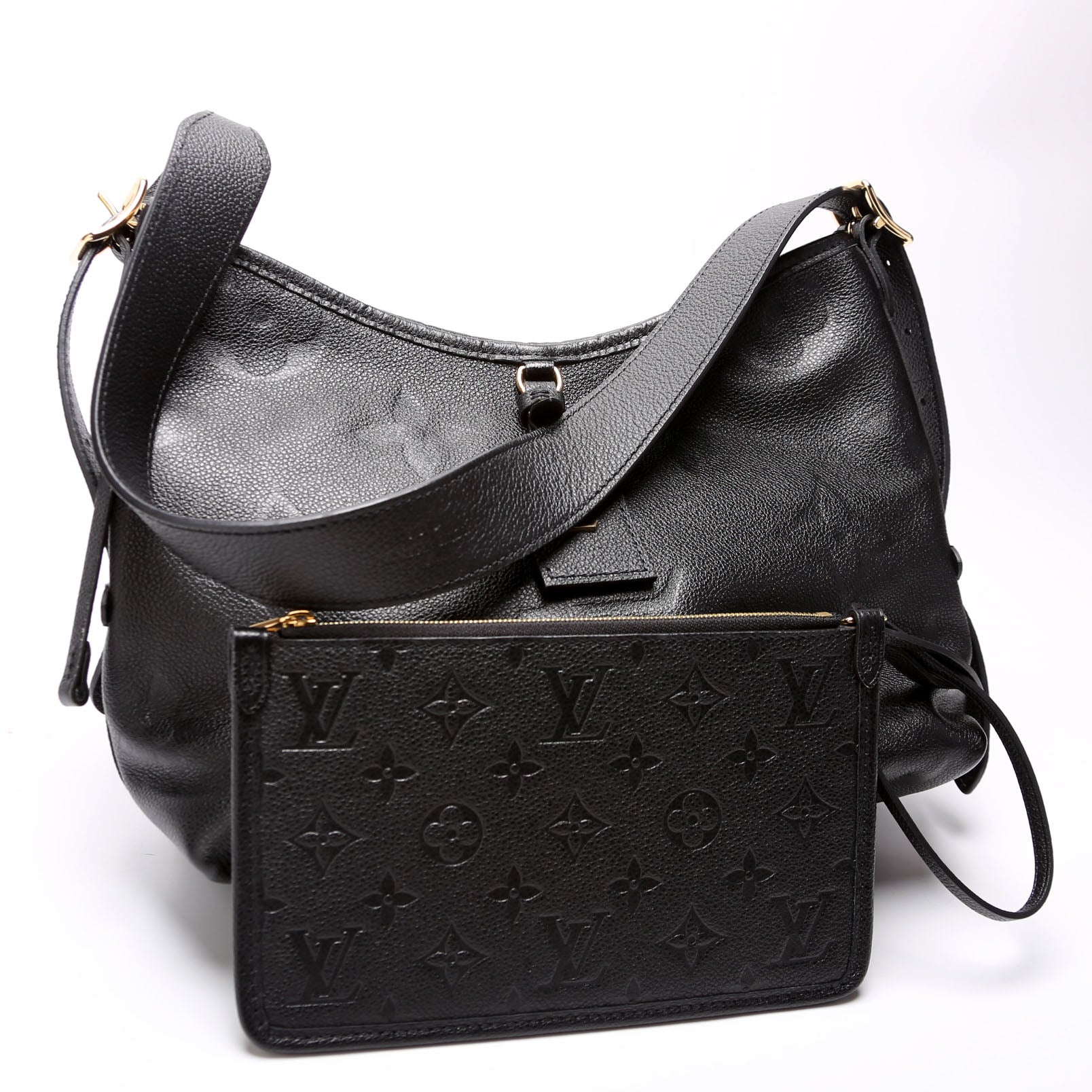 Louis Vuitton Carryall PM Zip Empreinte Black