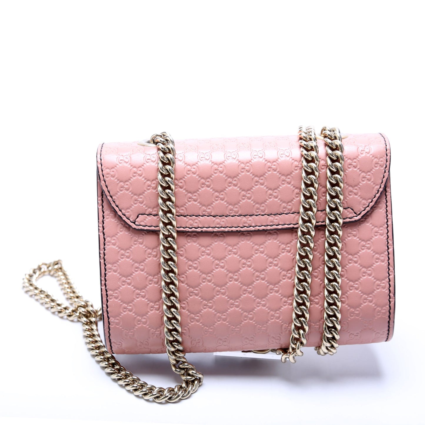 Gucci 449636 Micro Mini Emily Shoulder Pink Bag