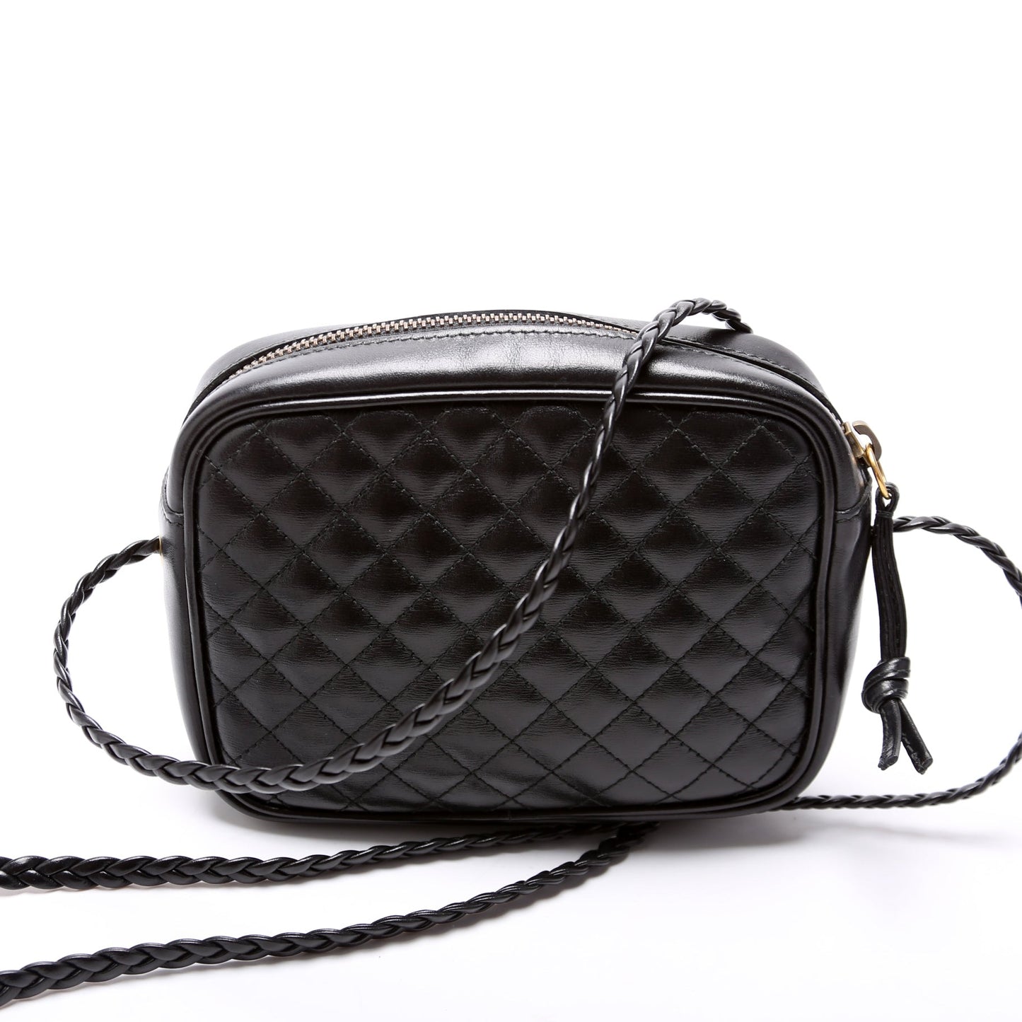 Gucci 536441 Trapuntata Leather Mini Black Bag