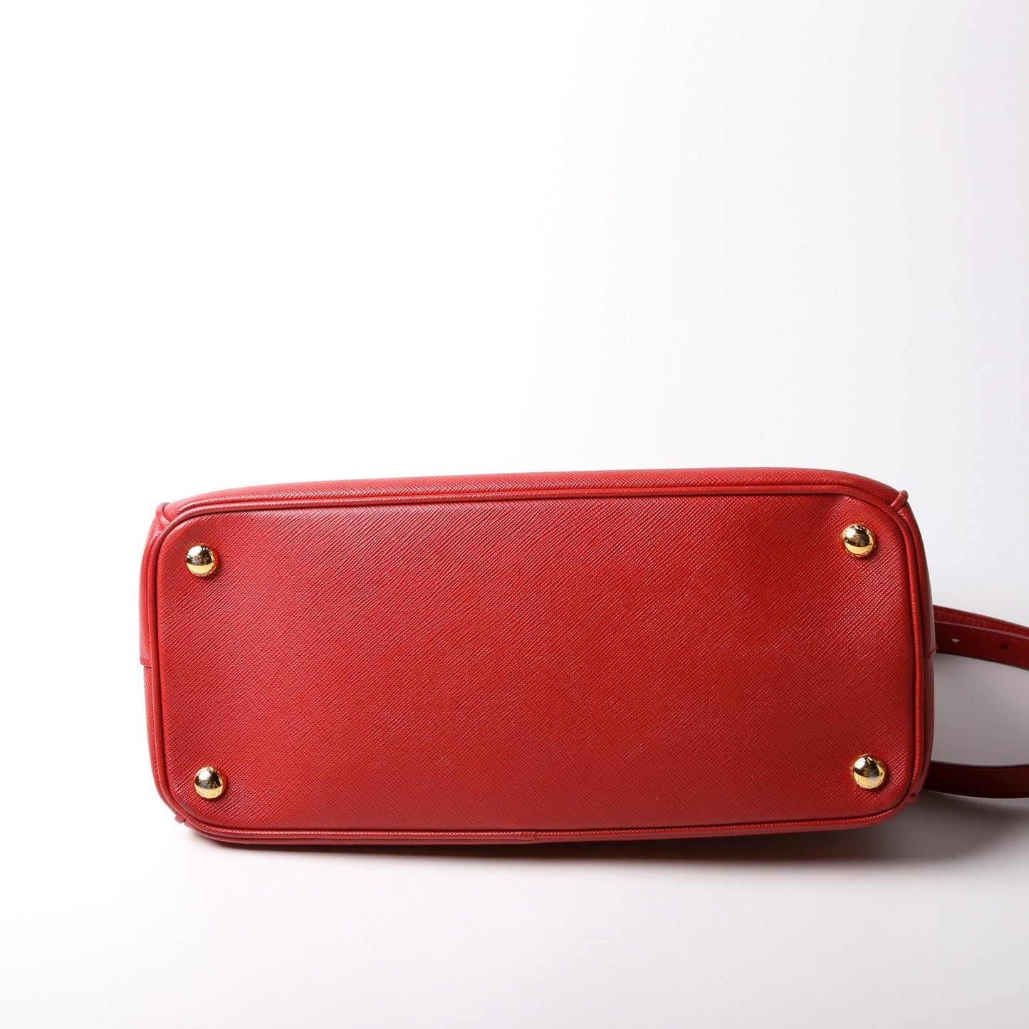 Prada Saffiano Galleria Medium Red Bag