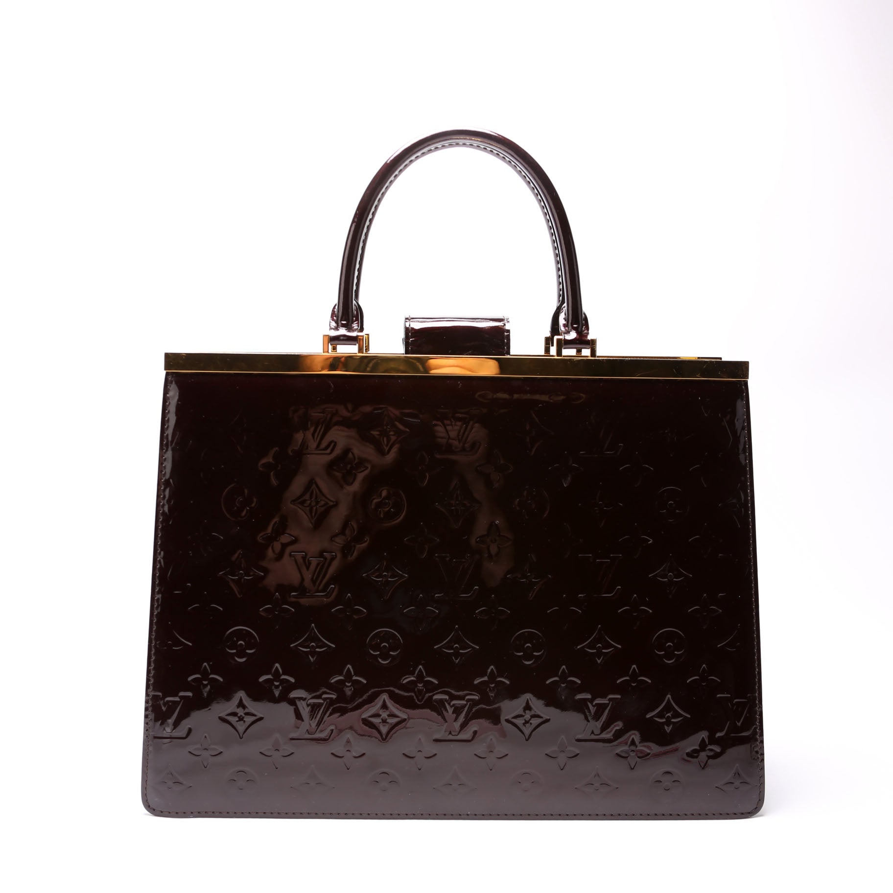 Louis Vuitton Deesse GM Bag Vernis Burgundy