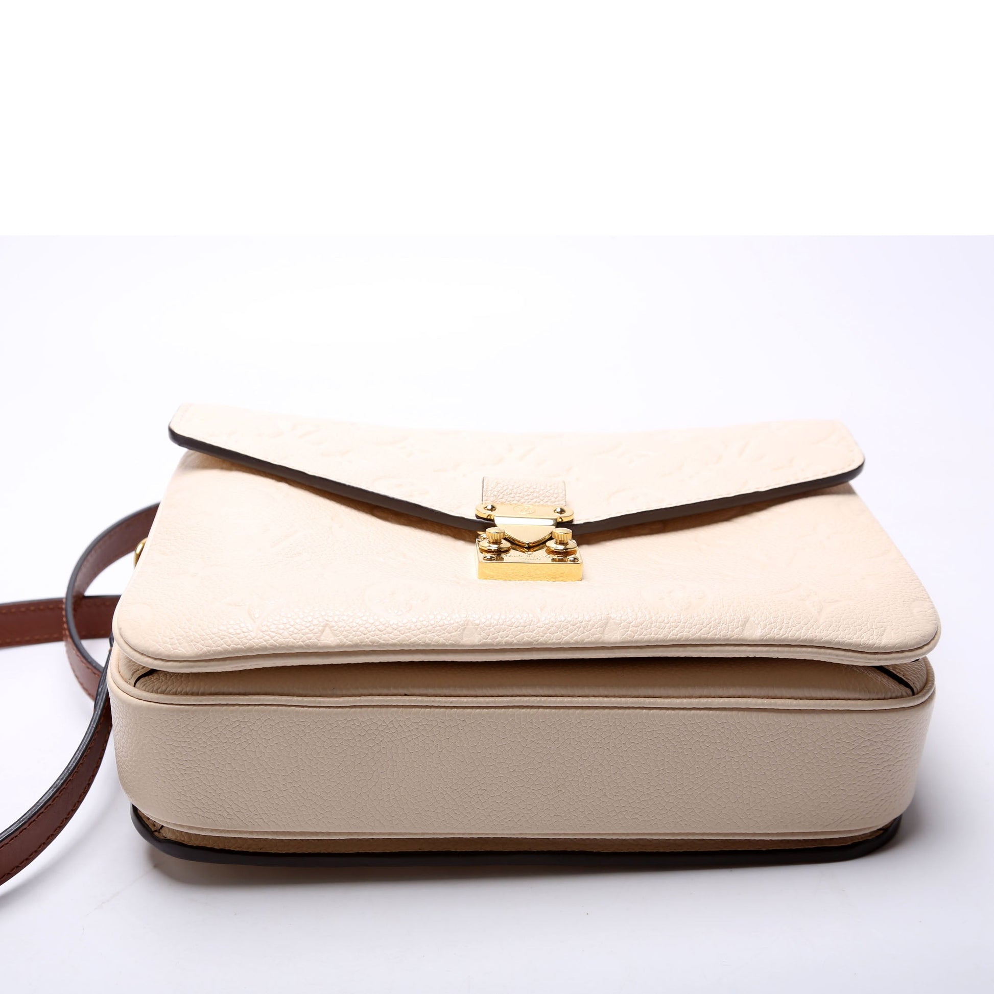 Louis Vuitton Pochette Metis Empreinte Braided Cream