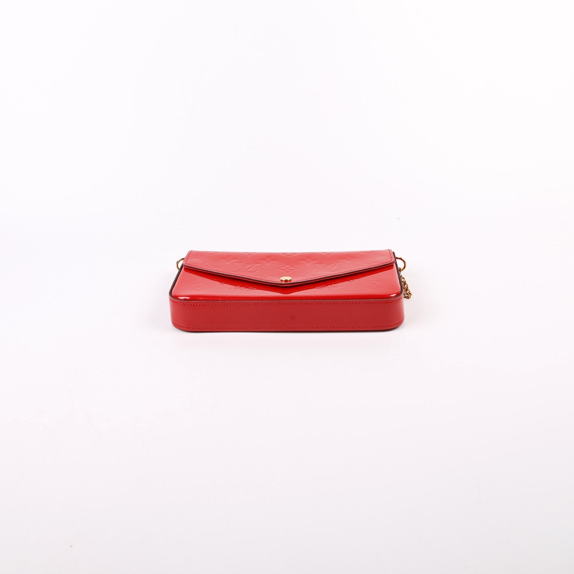 Louis Vuitton Pochette Felicie Vernis Red